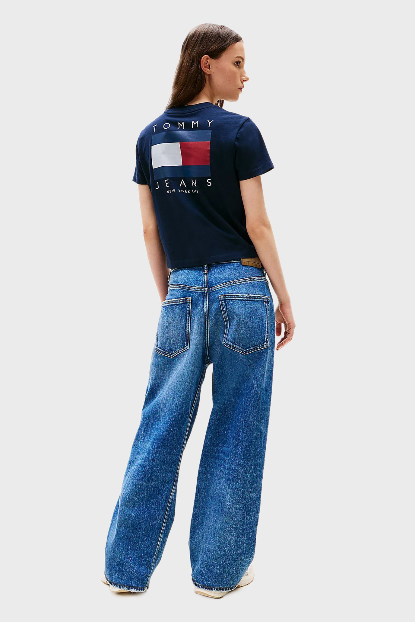 Футболка/TJW REG SH TOMMY US FLAG SS TEE 3