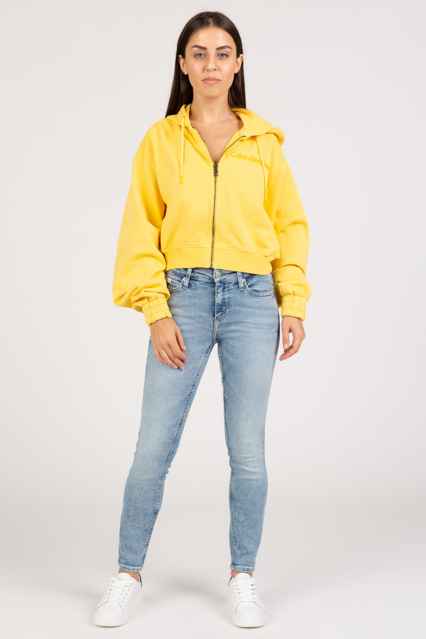 Реглан GARMENT DYED HOODIE ZIP-THROUGH 5