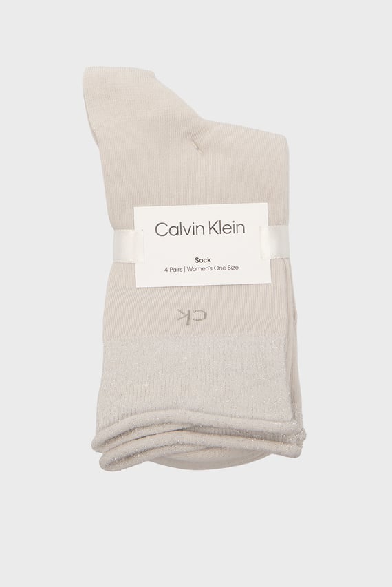 Набор носков CK WOMEN SOCK 4P HOLIDAY PACK Calvin Klein Набор носков CK WOMEN SOCK 4P HOLIDAY PACK Calvin Klein