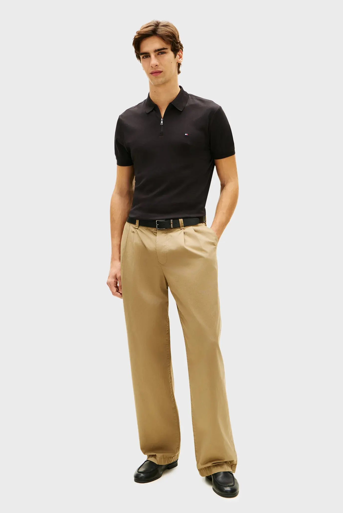 Поло INTERLOCK ZIP REG POLO 2