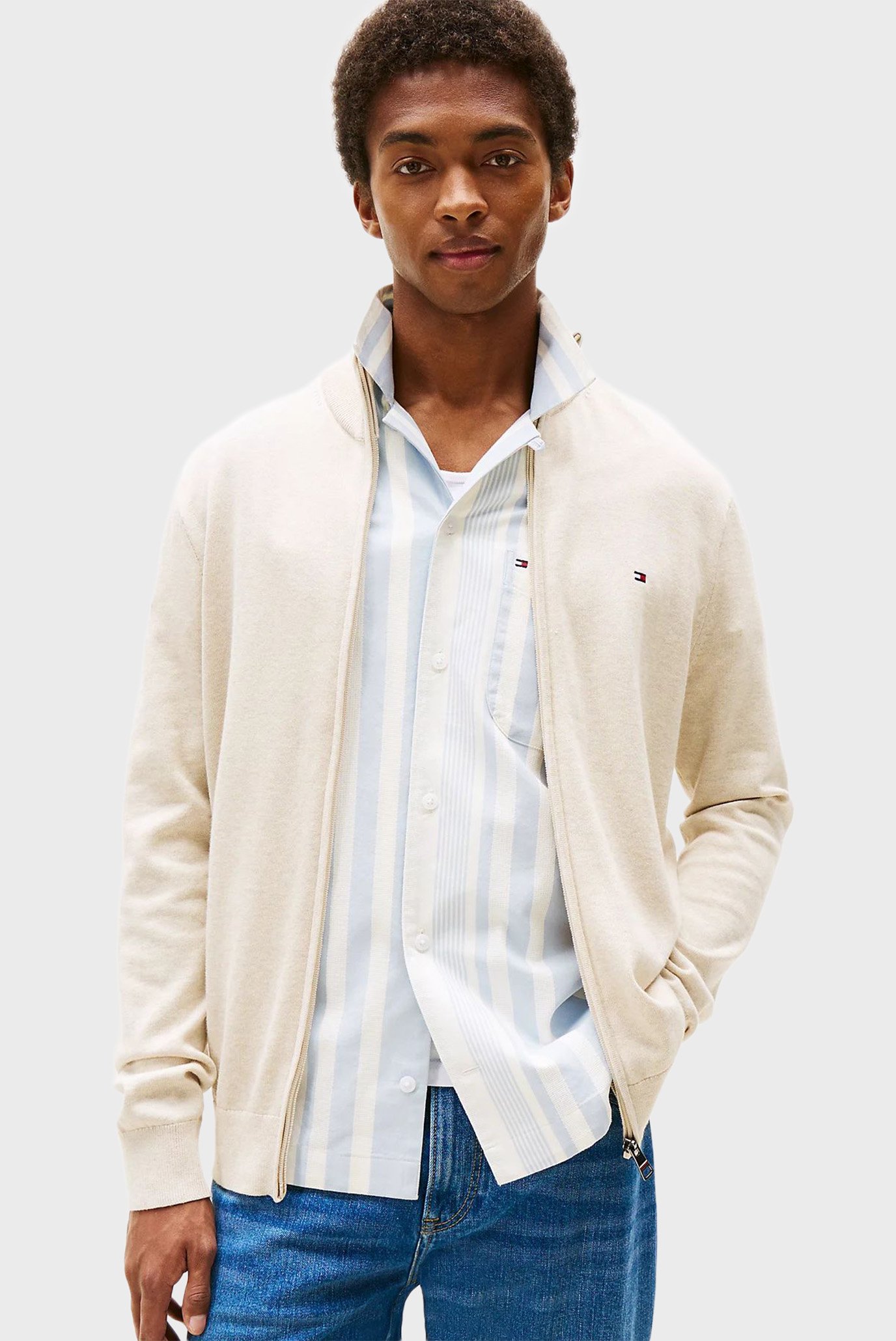 Кардиган/ESSENTIAL COTTON ZIP THRU 1