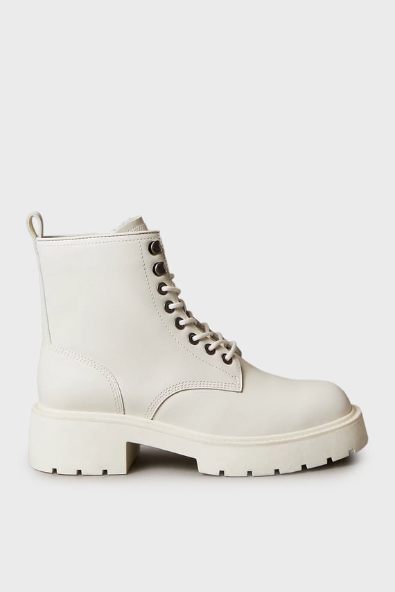 Ботинки CHUNKY LACE UP ZIP BOOT