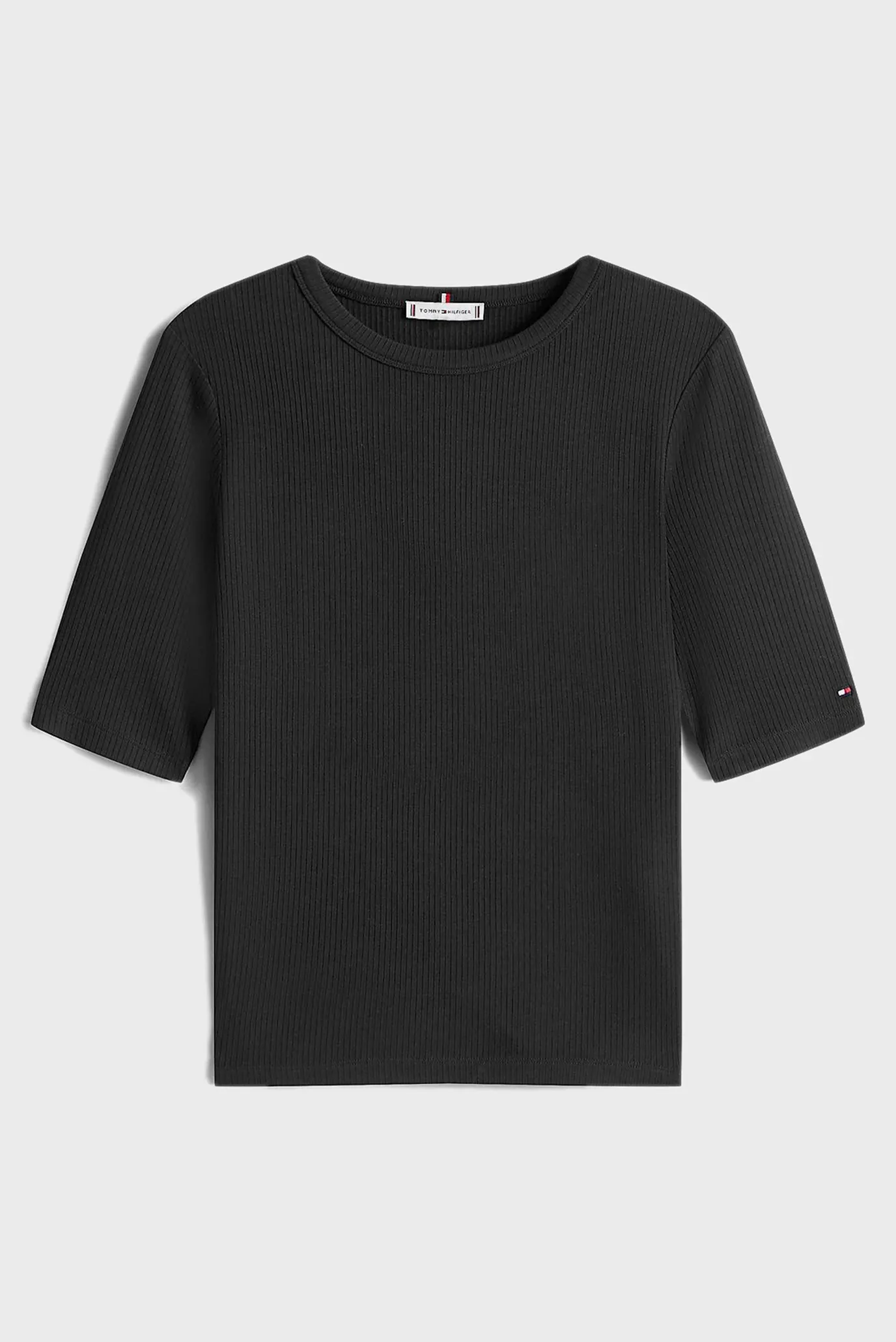 Футболка SLIM 5X2 RIB C-NK 1 2 SLV 5