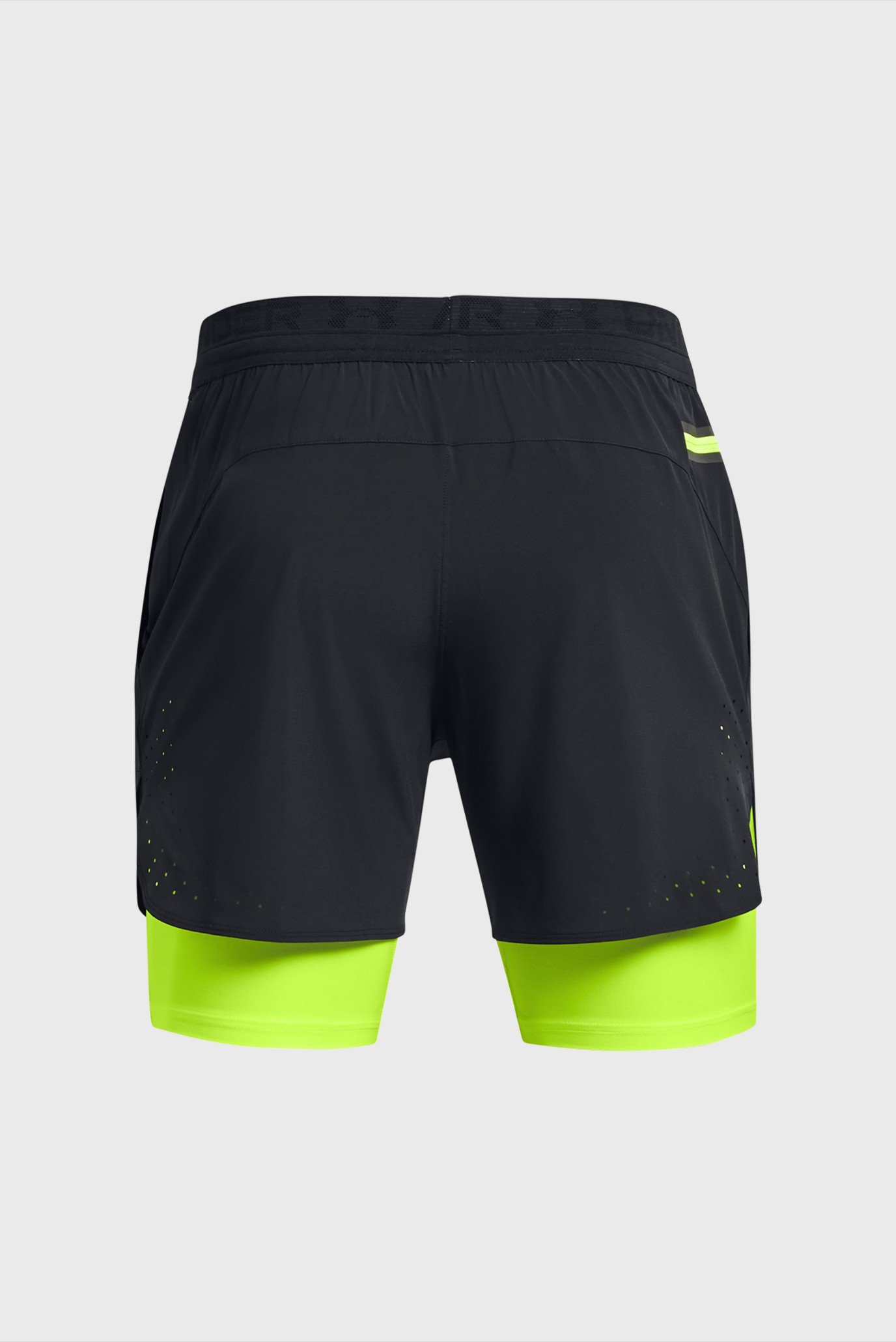 Мужские черные шорты UA Peak Woven 2in1 Sts 11