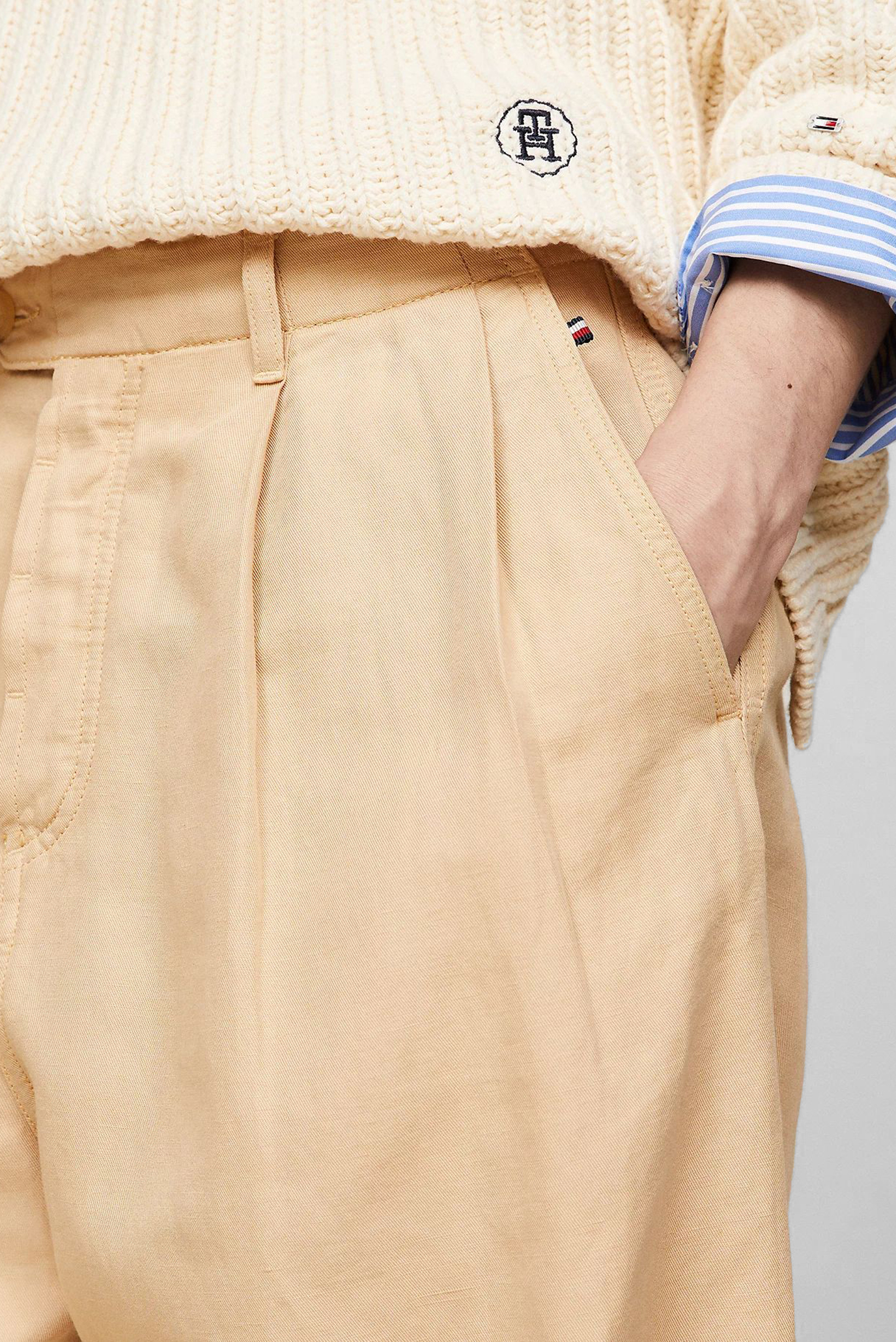 Штаны COTTON LINEN RLX STRAIGHT PANT 4