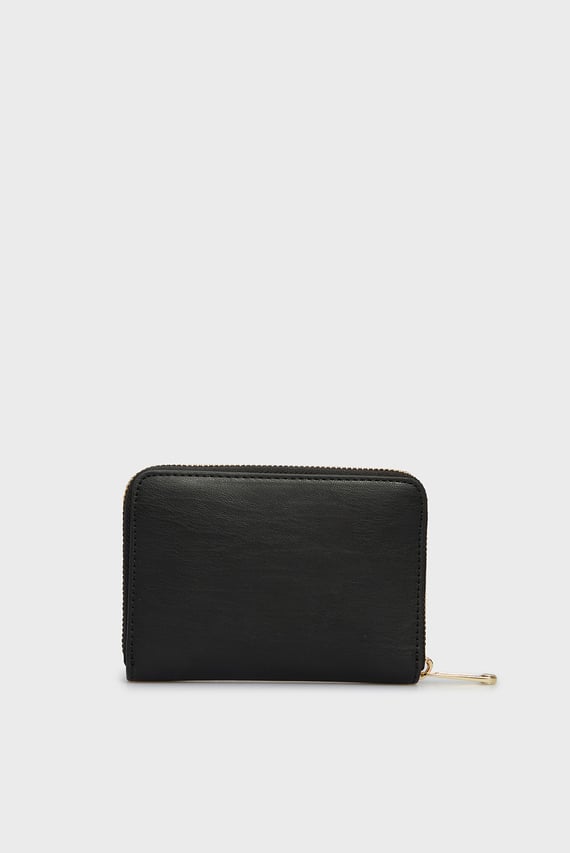 Женский черный кошелек TH CHIC MED FLAP CORP