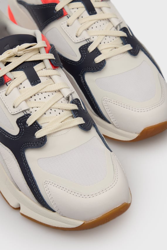 Белые кожаные кроссовки UA Forge 96 LEATHER reissue