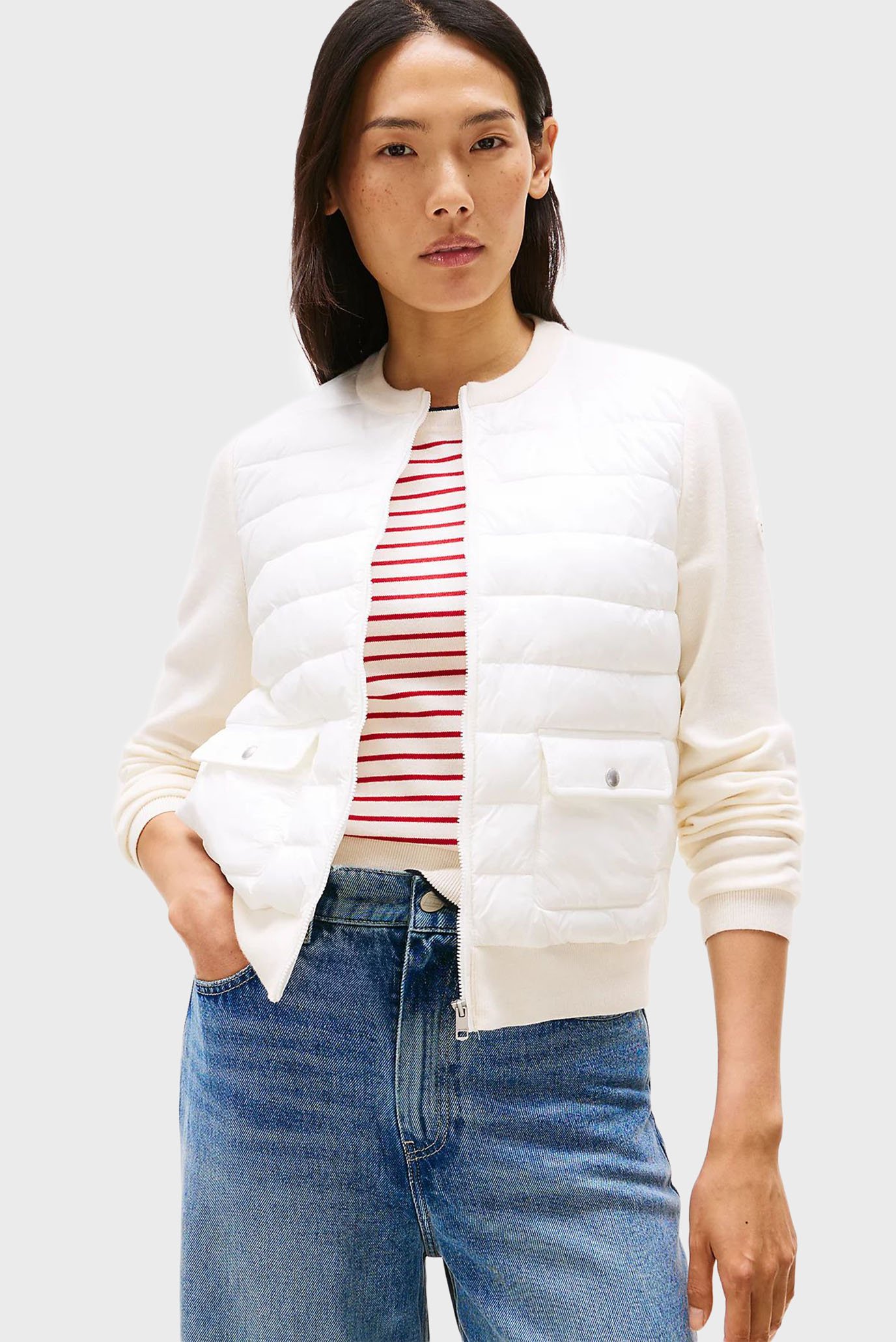 Куртка демисезонная/UL PADDED REG KNIT MIX JACKET 1
