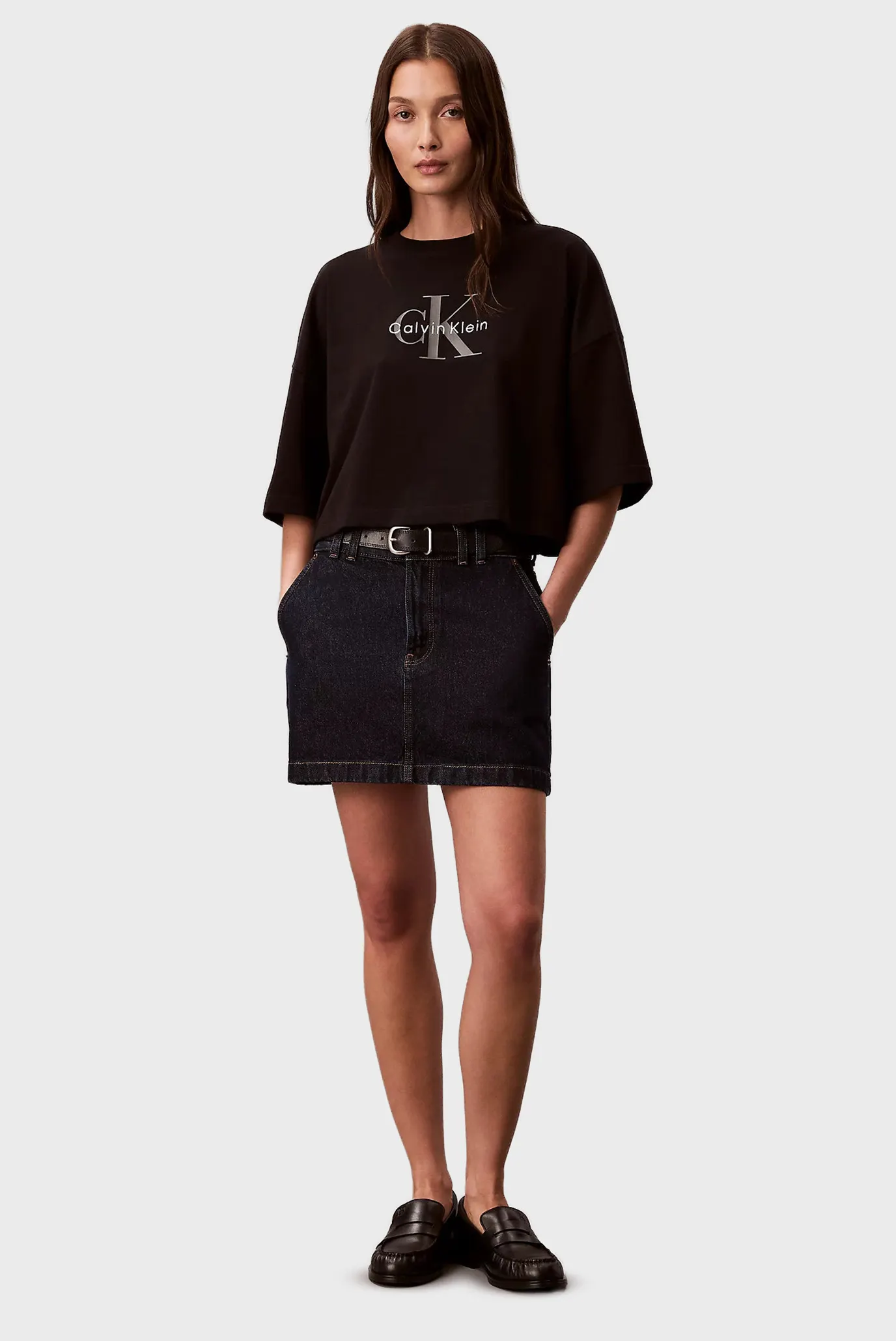 Футболка SS BOXY CROP MONOLOGO TEE 2