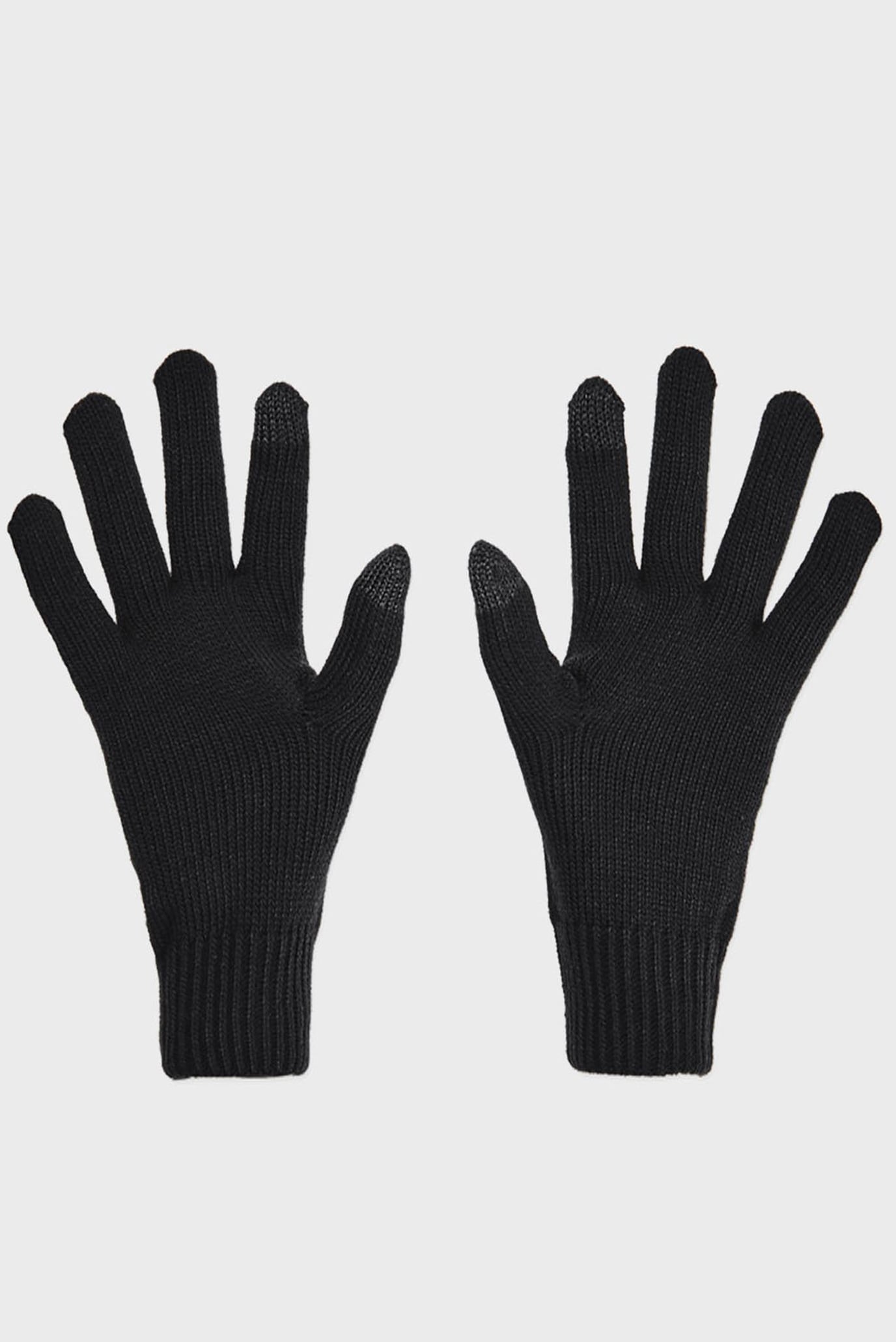 Женские черные перчатки UA Around Town Gloves 5