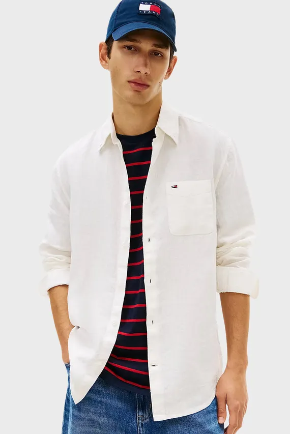 Рубашка TJM REG LINEN SHIRT Tommy Jeans