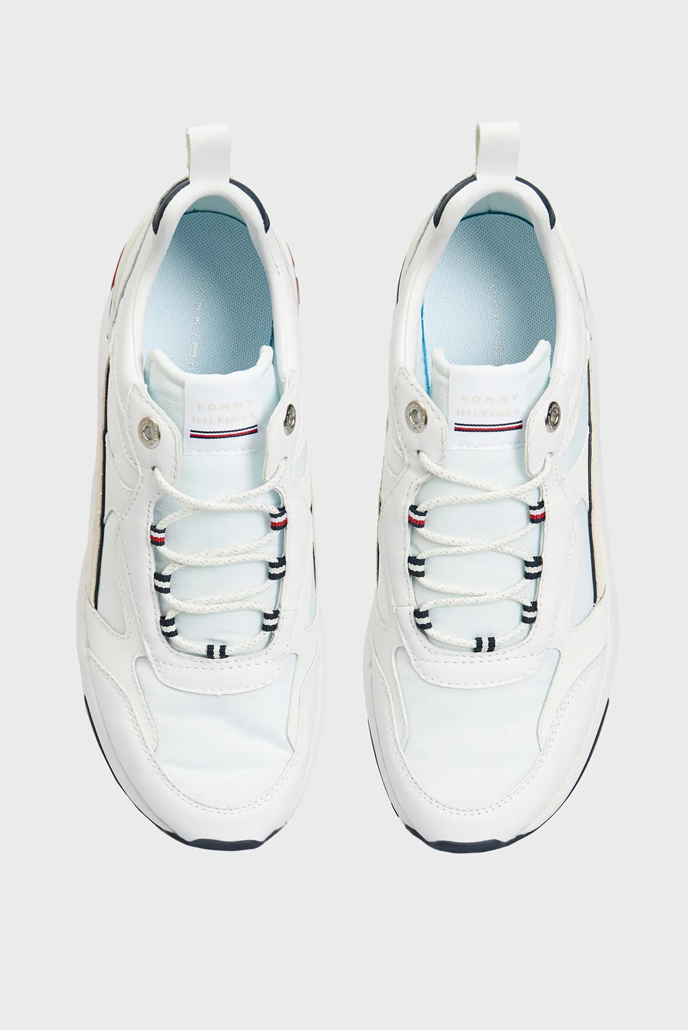 Женские белые кроссовки FASHION WEDGE 4