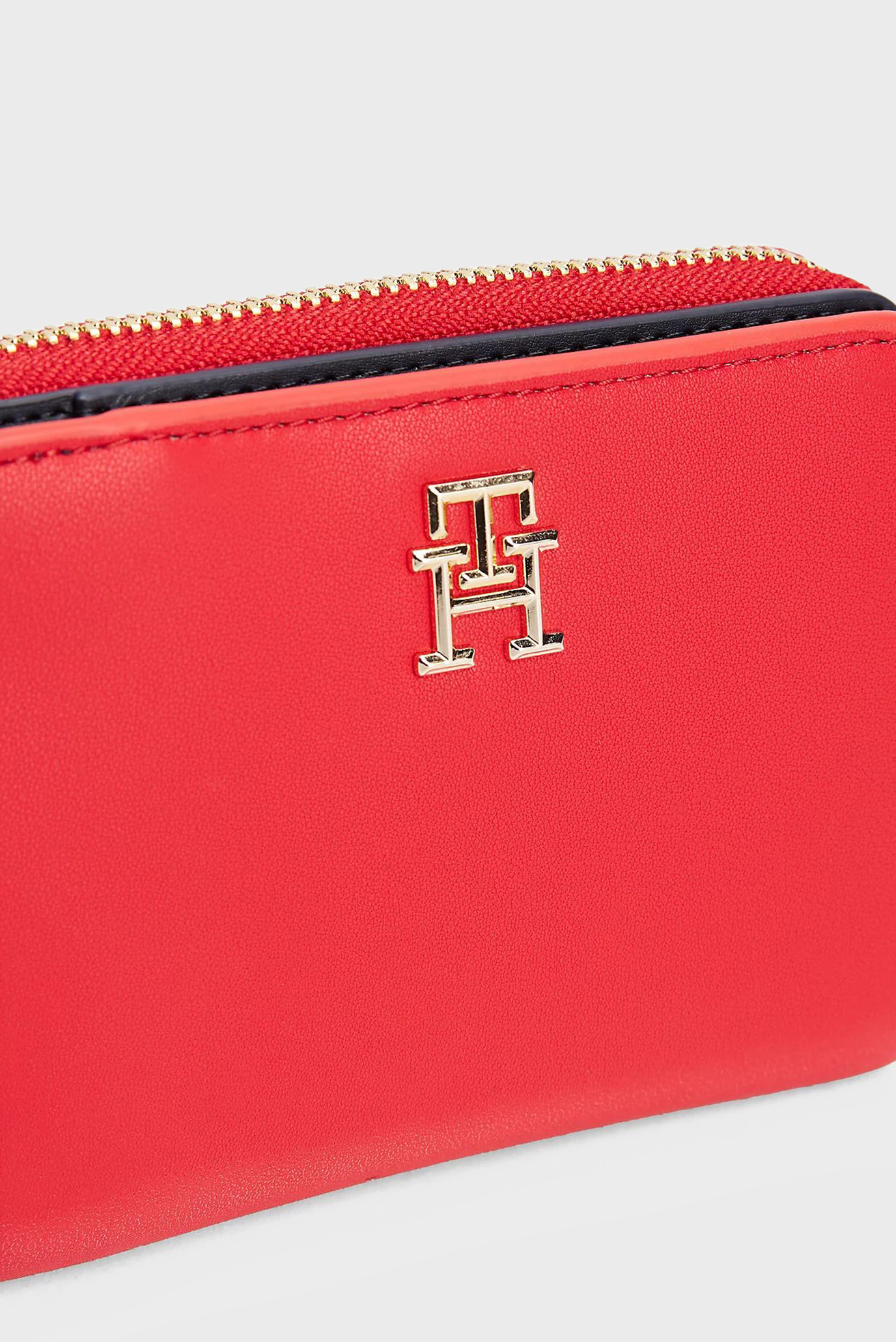 Женский красный кошелек TH LOGOTAPE MED ZA 3