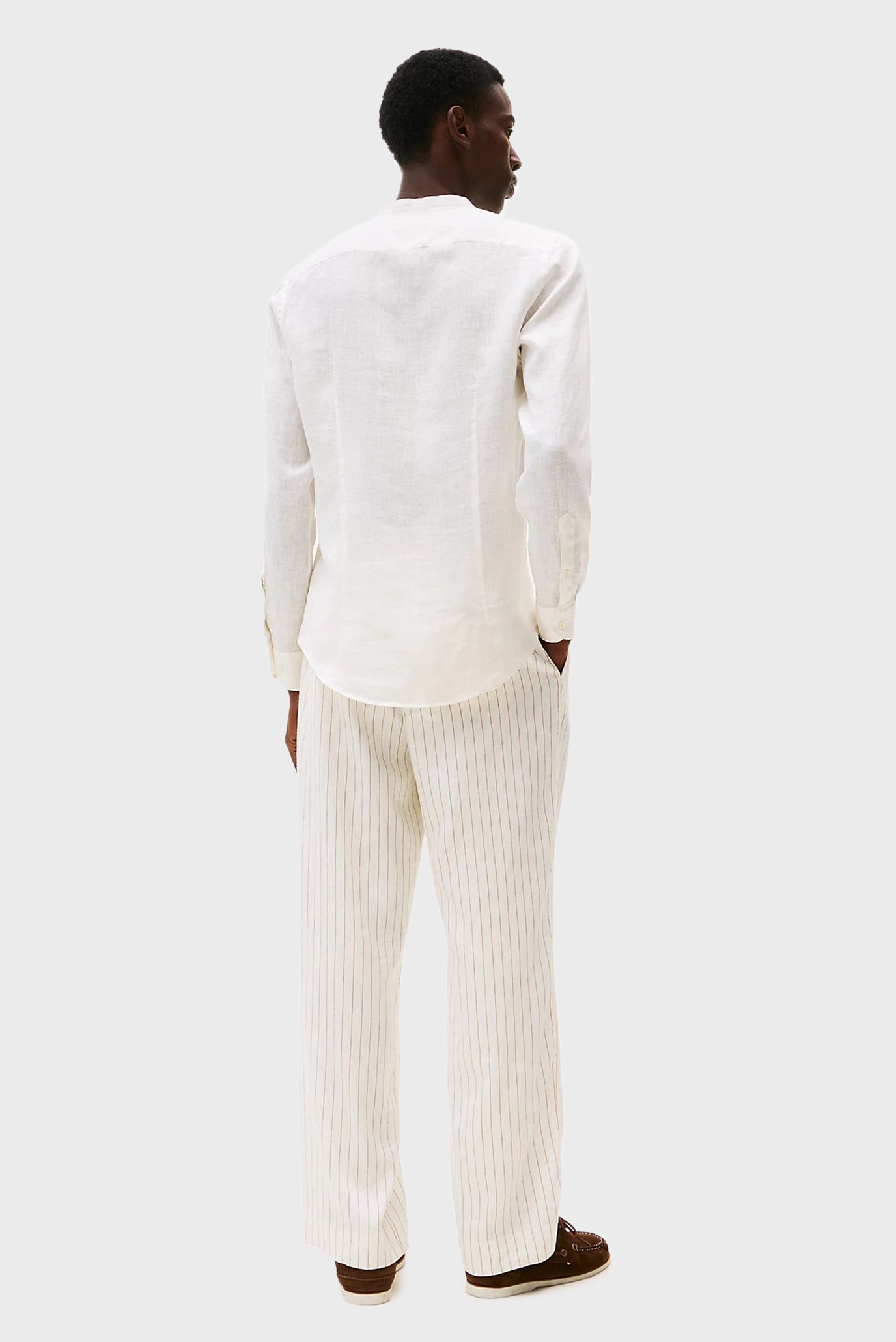 Рубашка DC BAND COLLAR LINEN SHIRT 3