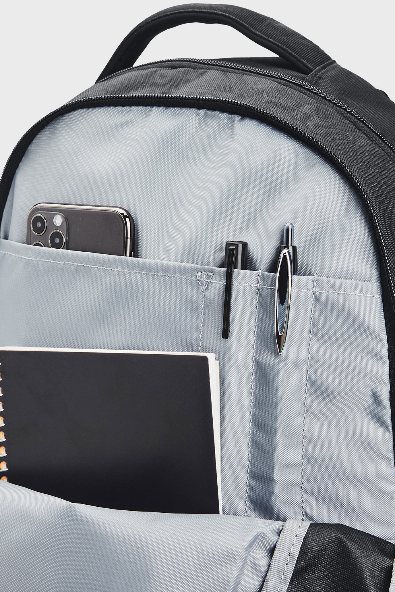 Черный рюкзак UA Hustle 5.0 Backpack 14