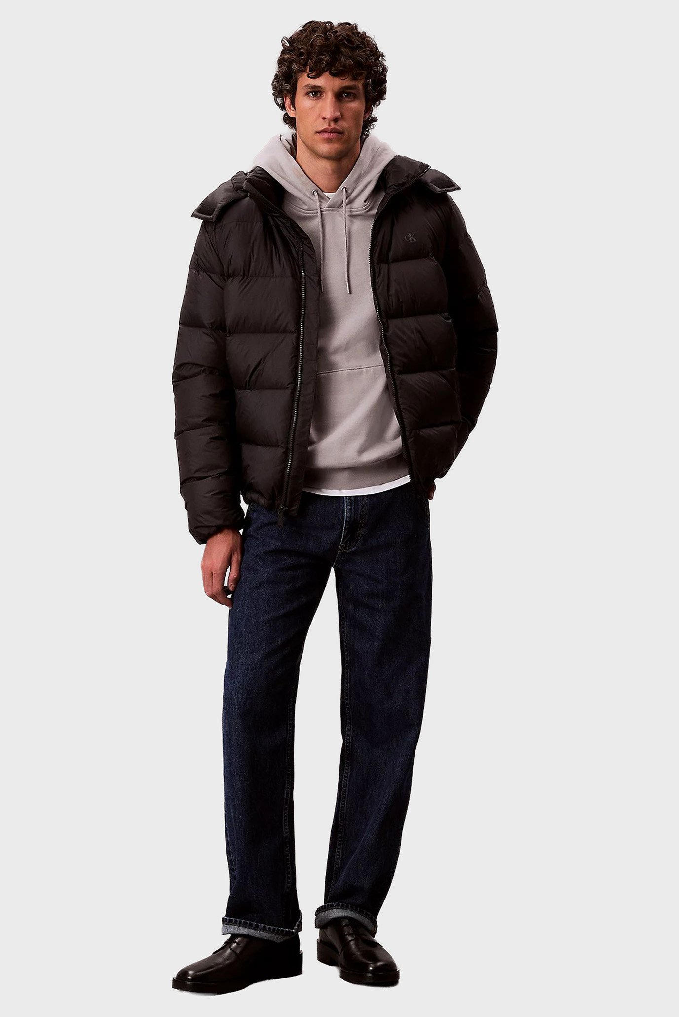 Куртка зимняя LS NYLON ZIP OFF HOOD DOWN PUFFE 2