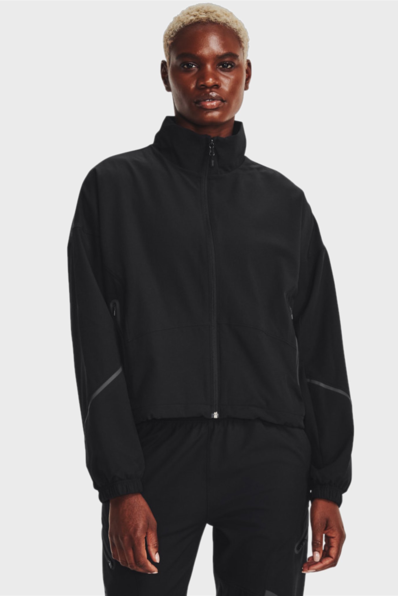 Женская черная ветровка Unstoppable Jacket 7