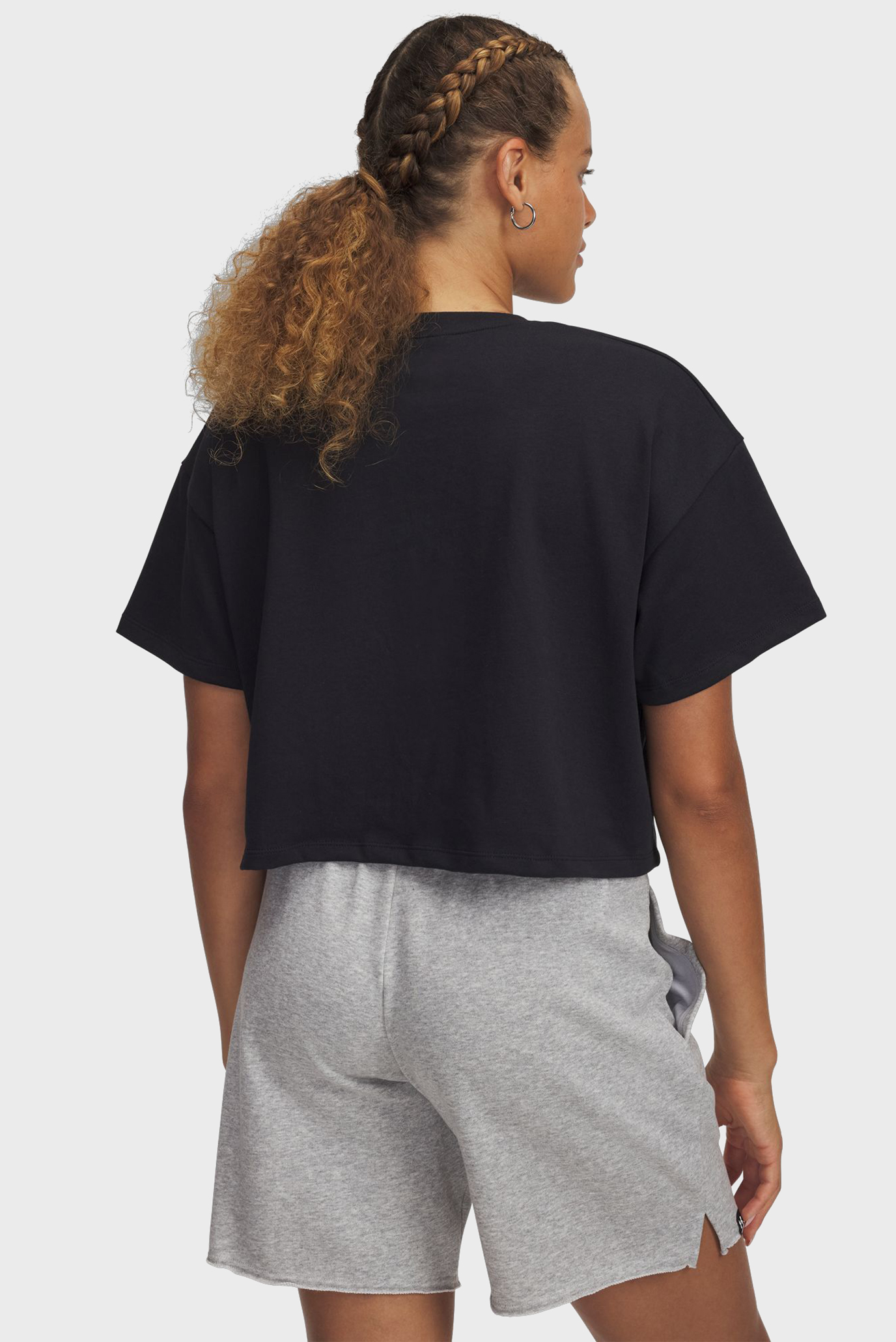 Футболка UA W VARSITY MIX HW SS CROP 2