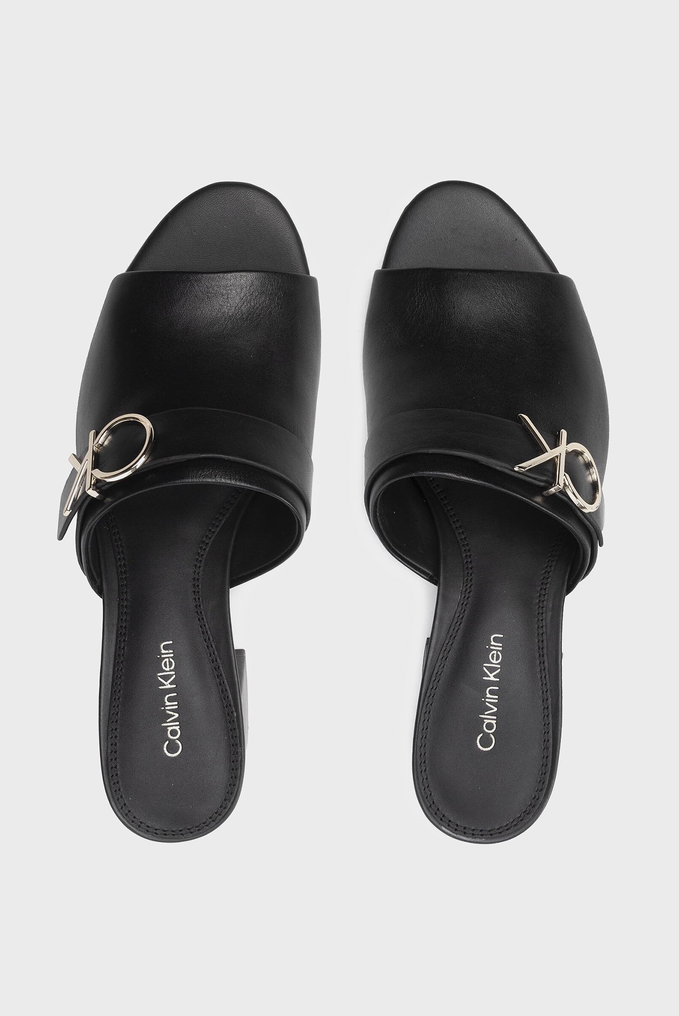 Босоножки ALMOND BLK HL MULE 45 W HDW-LTH 5