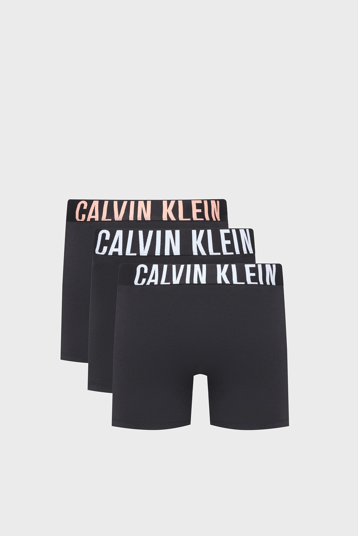 Мужские черные боксеры (3 шт) BOXER BRIEF 8