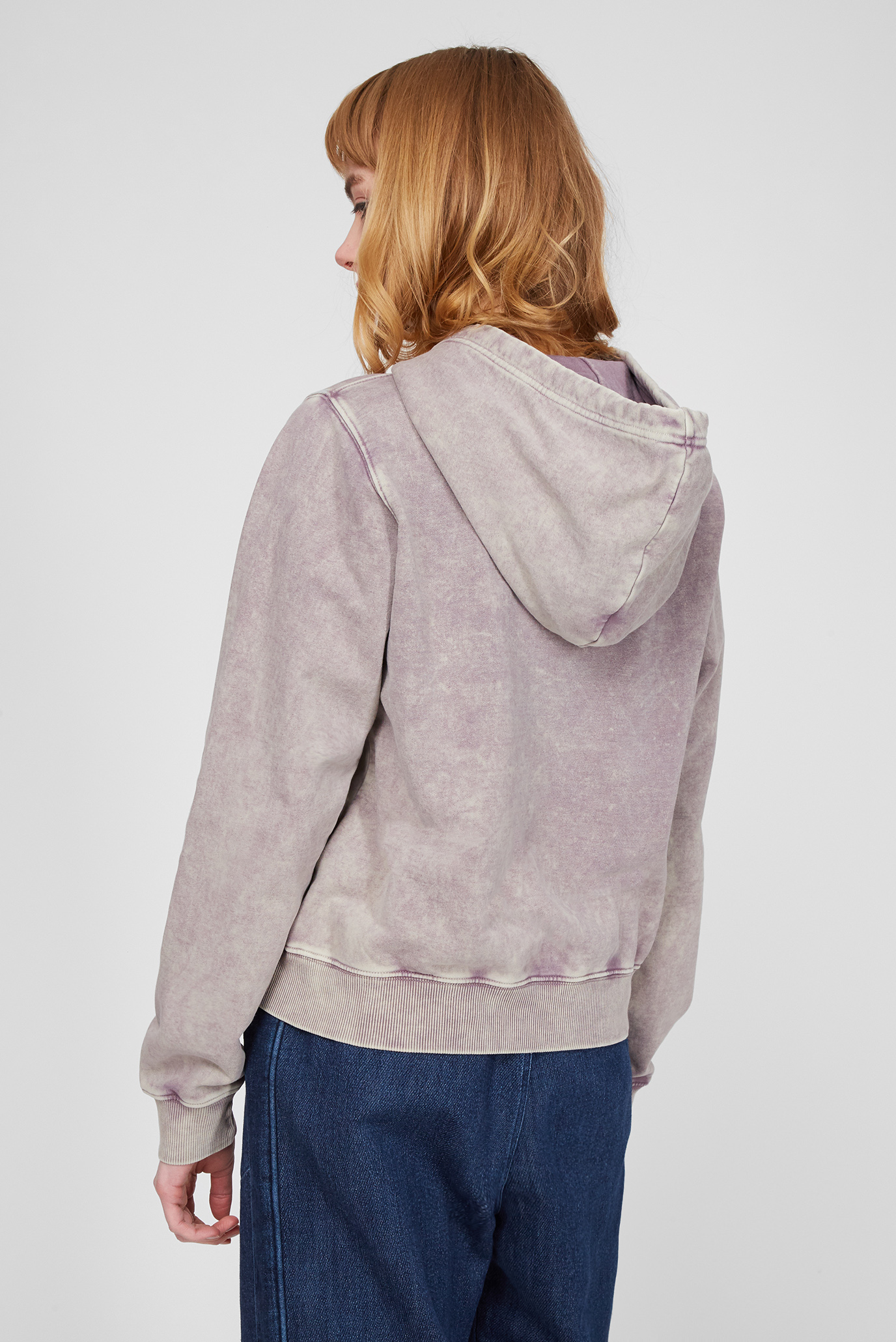 Женское серое худи REGGY-HOOD-C10 9