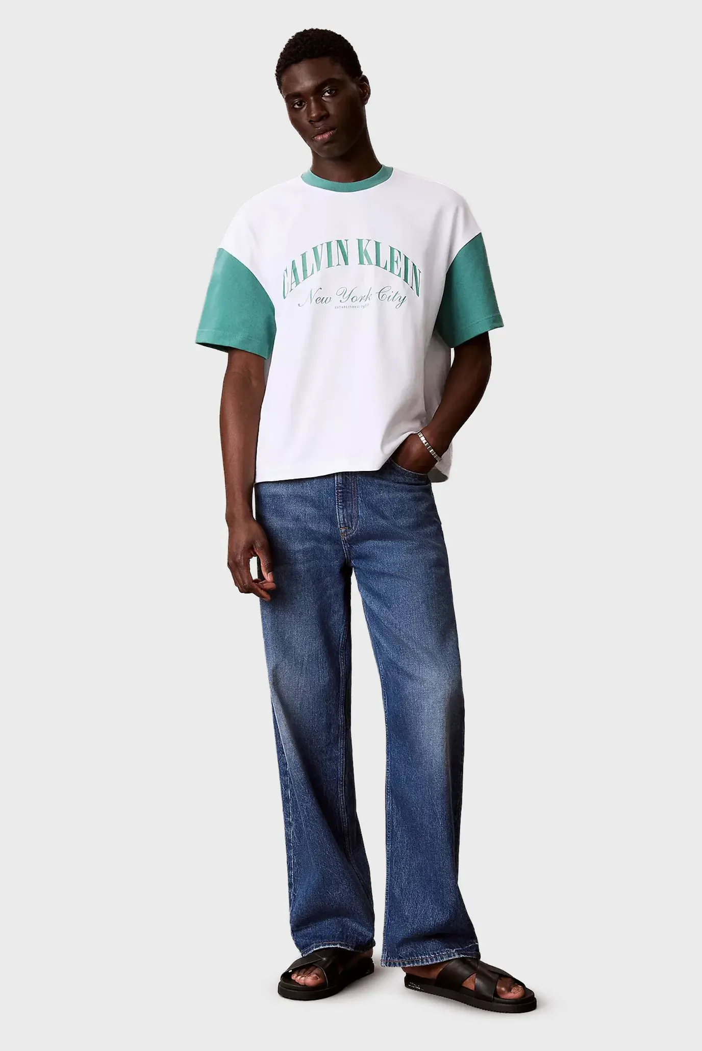 Футболка SS RLXD PREM HVY JRSY RINGER TEE 2