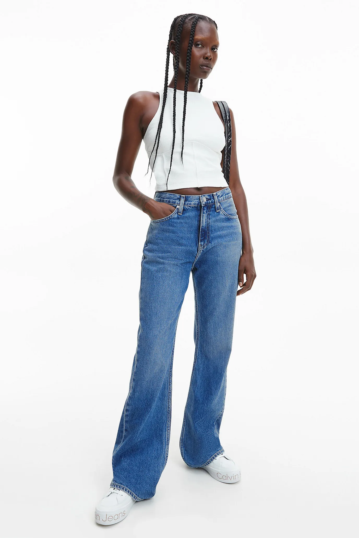 Женские синие джинсы AUTHENTIC BOOTCUT 7