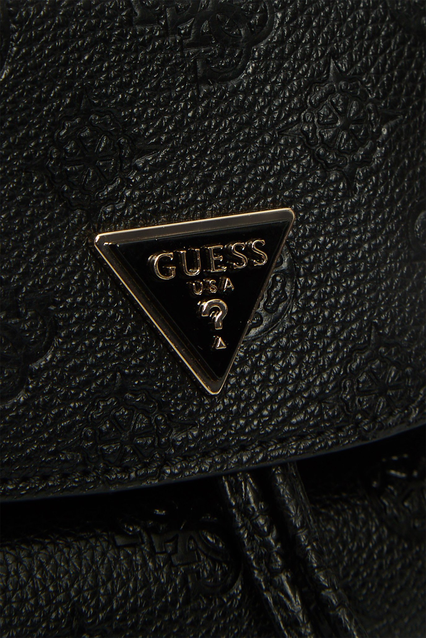 Женский черный рюкзак CRESIDIA SMALL FLAPGuess Женский черный рюкзак CRESIDIA SMALL FLAP 2