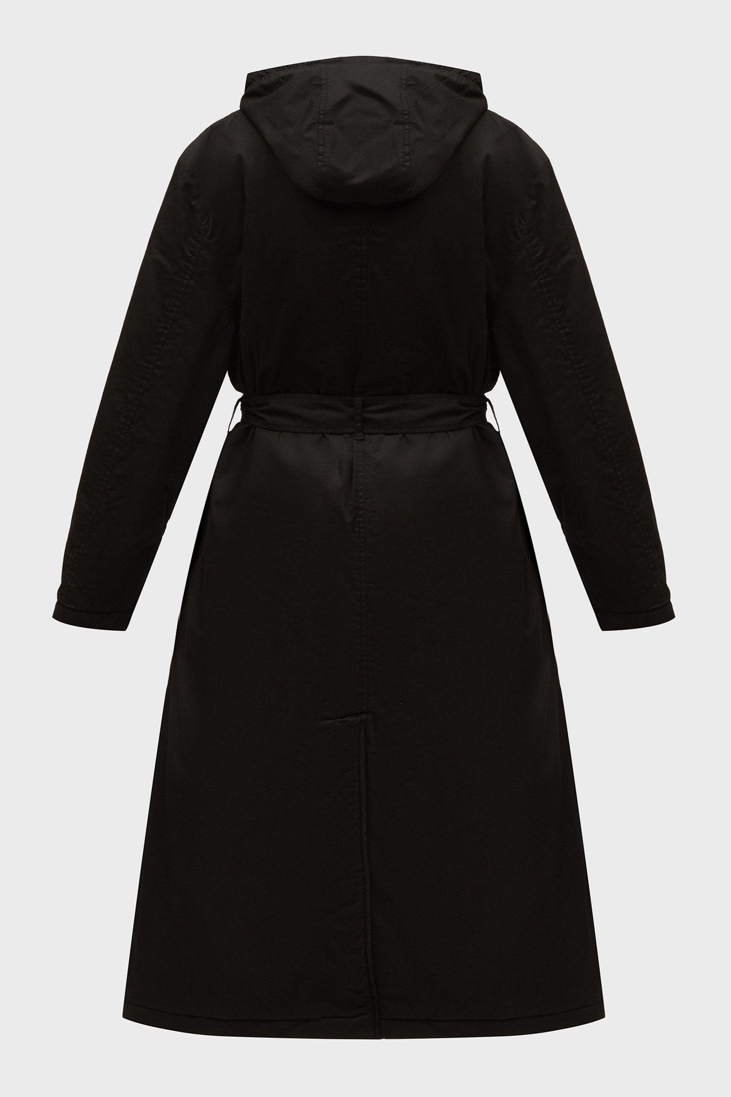 Женский черный плащ J-MARLON-FEM 6