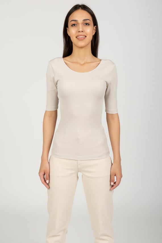Лонгслив REVEAL RIB 1 2 SLEEVE JERSEY TOP
