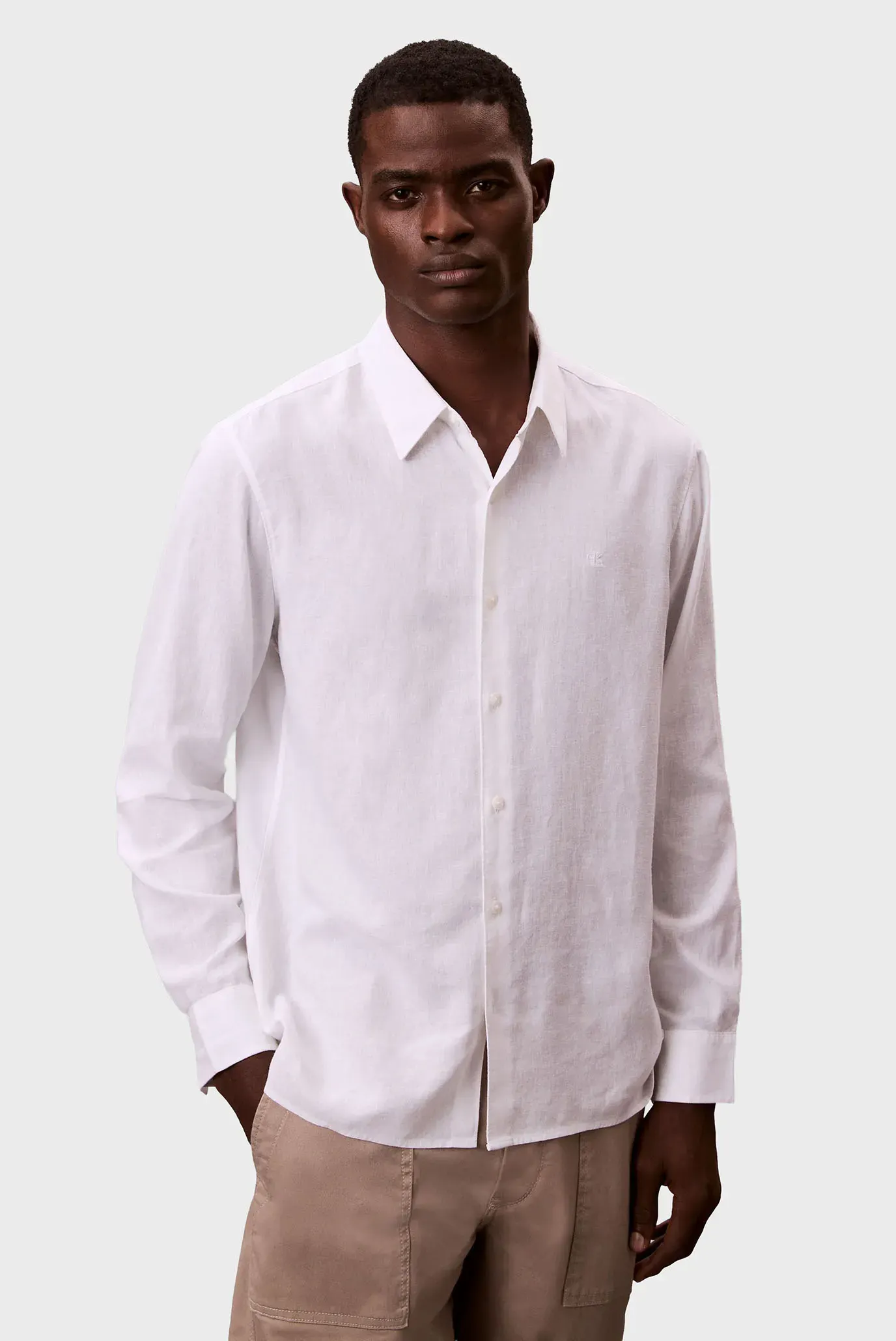 Рубашка LS SOLID LINEN CLASSIC SHIRT 1