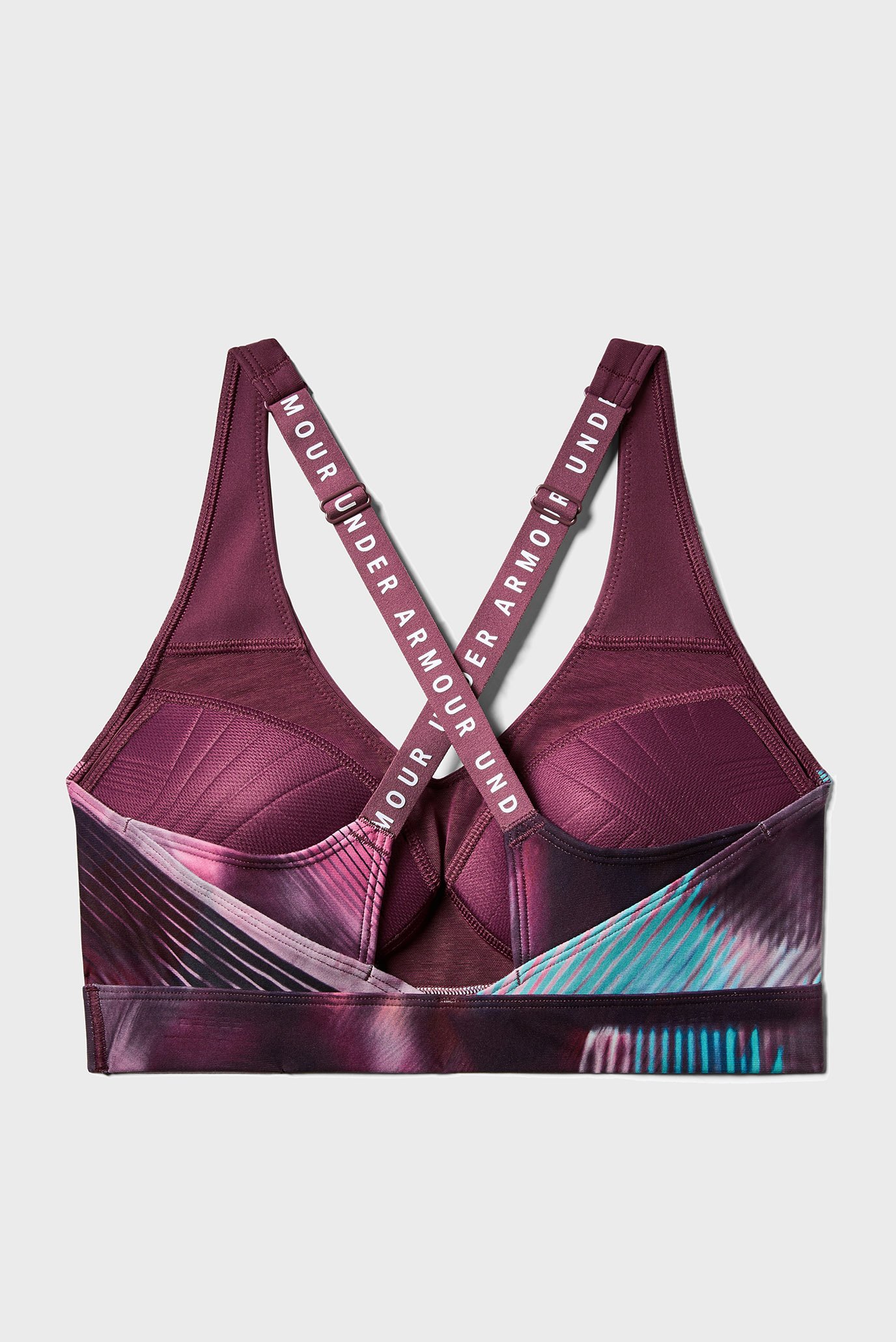 Женское фиолетовое спортивное бра Vanish Mid Print 8