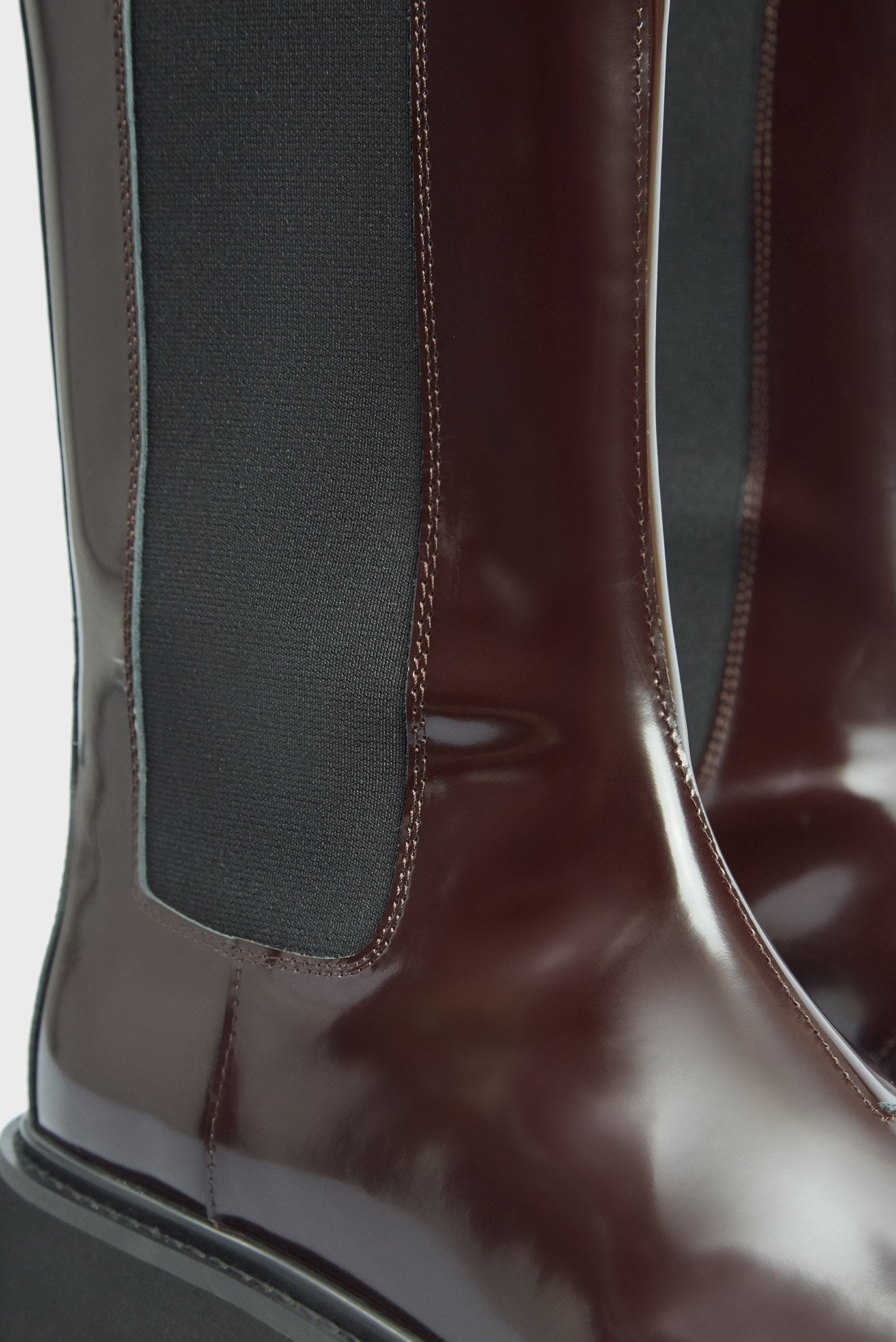 Женские бордовые кожаные челси Cheyenne 7