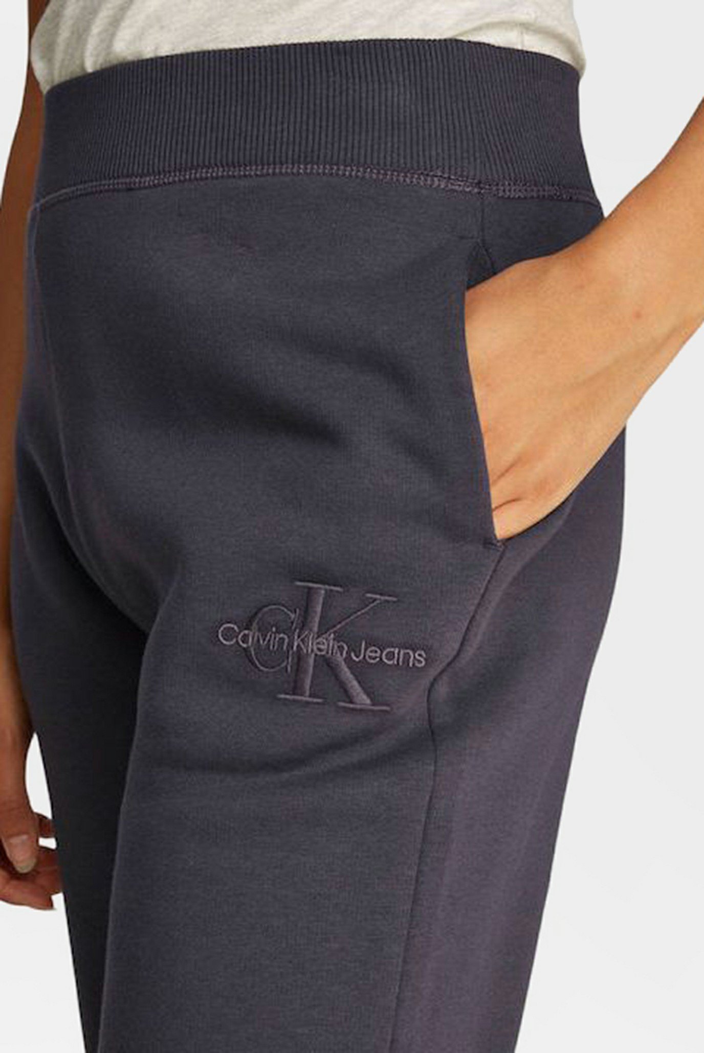 Штаны спортивные MONOLOGO CUFFED JOG PANTCalvin Klein Jeans Штаны спортивные MONOLOGO CUFFED JOG PANT 3