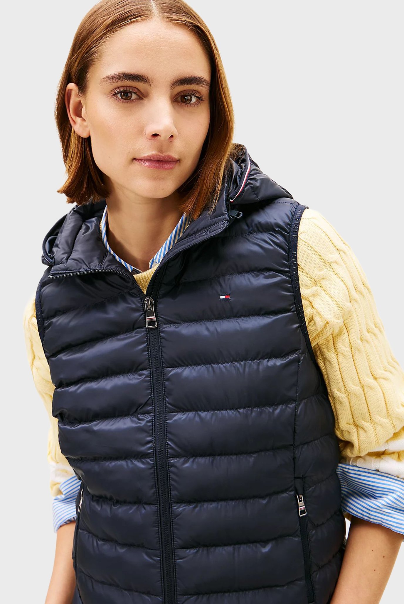Жилет LW PADDED GLOBAL STRIPE VESTTommy Hilfiger Жилет LW PADDED GLOBAL STRIPE VEST 4