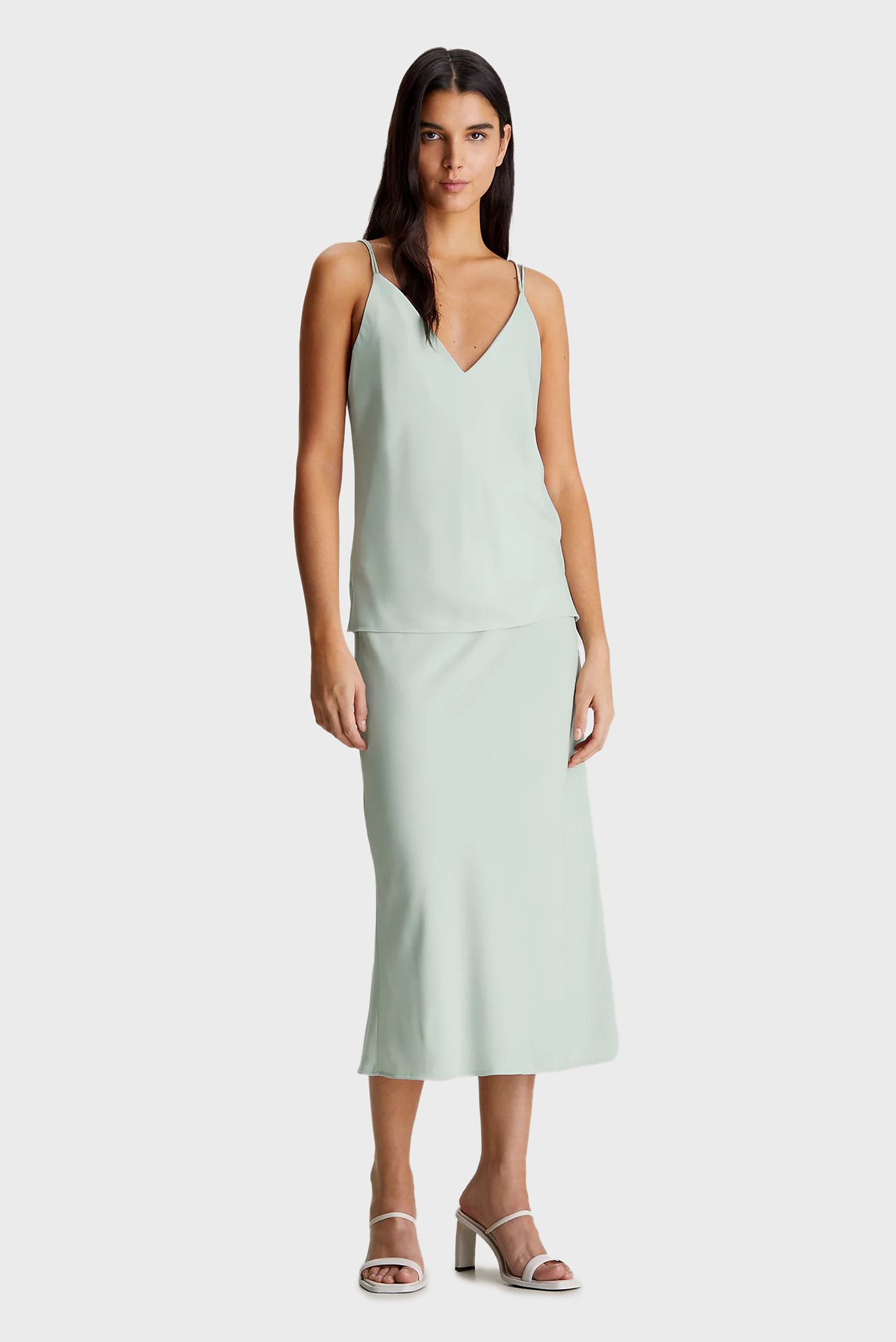 Юбка RECYCLED CDC BIAS CUT MIDI SKIRT 4