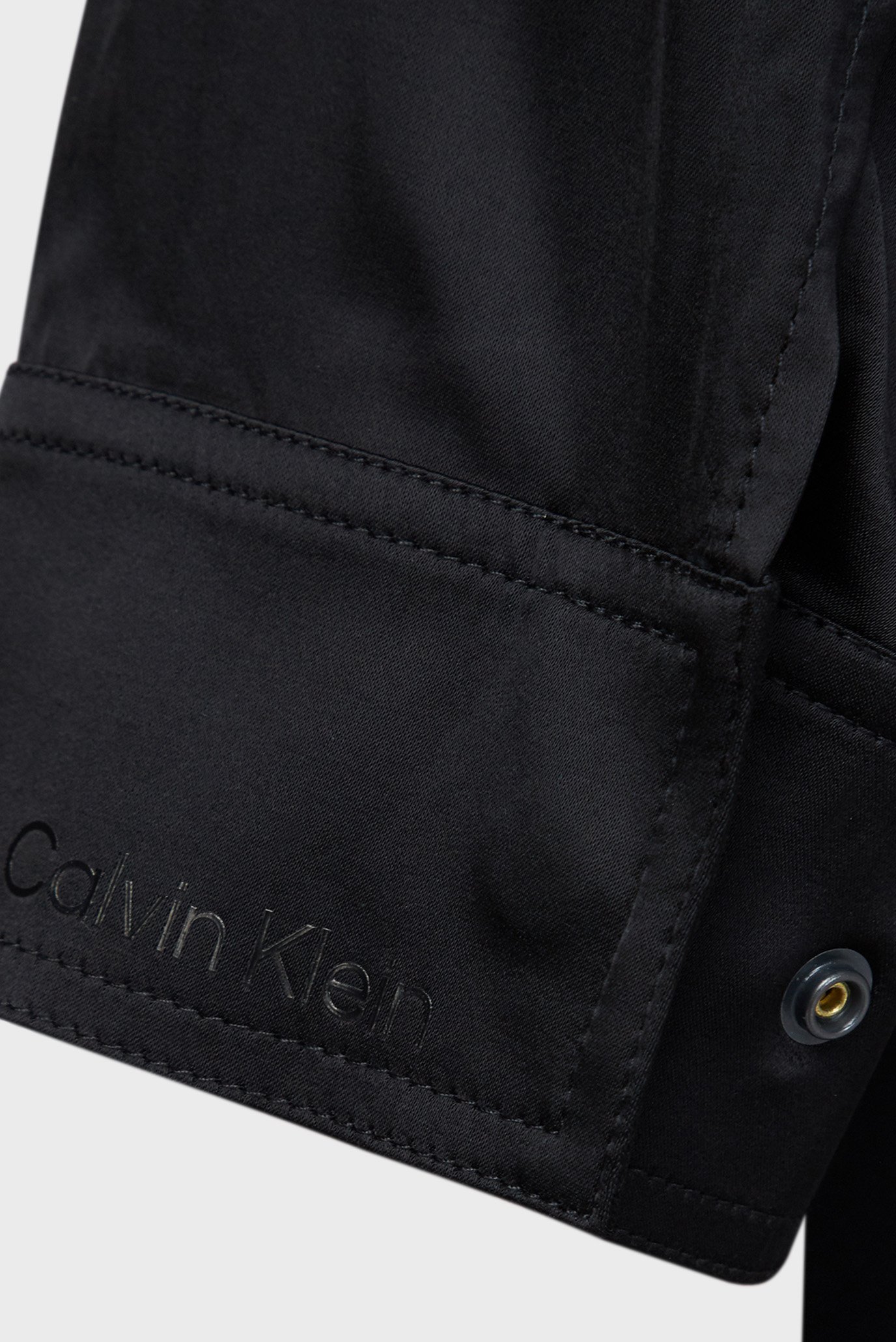 Женская черная ветровка SATEEN 3