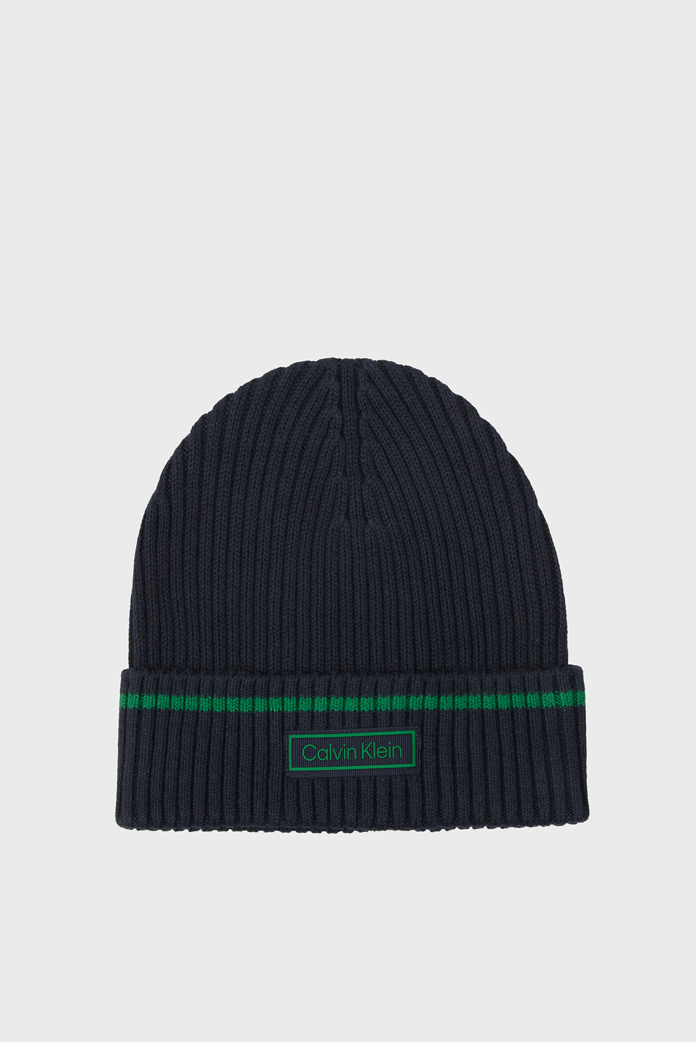 Шапка PATCH RIB COTTON TIPPING BEANIE 1