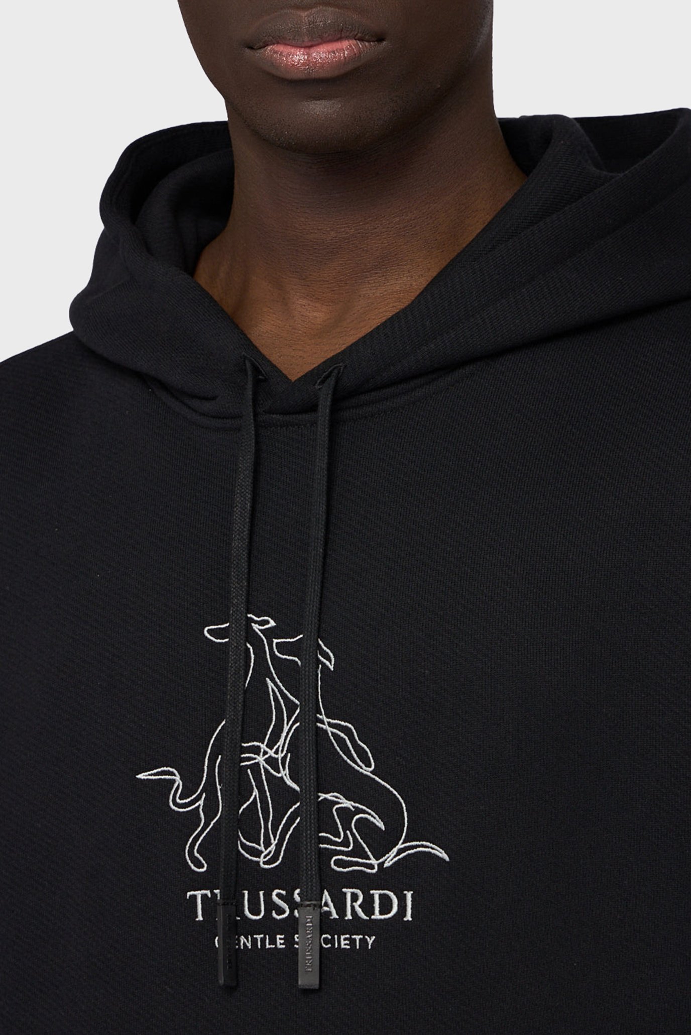 Худи MF512F01 HOODIE - GENTLE SOCIETY EMBROIDERY - DIAGONAL FRENCH TERRY 3