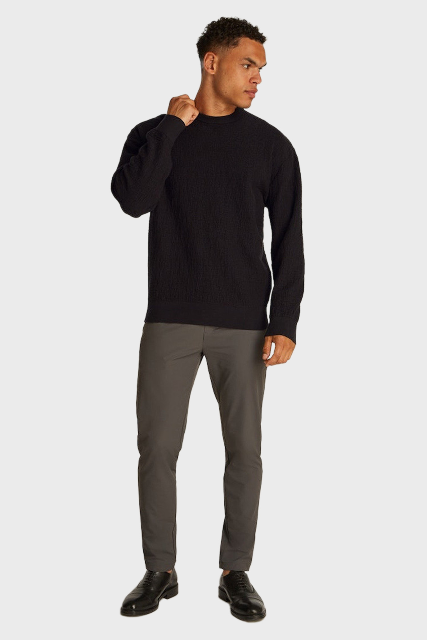 Свитшот NATURAL TEXTURE JACQUARD SWEATER 2