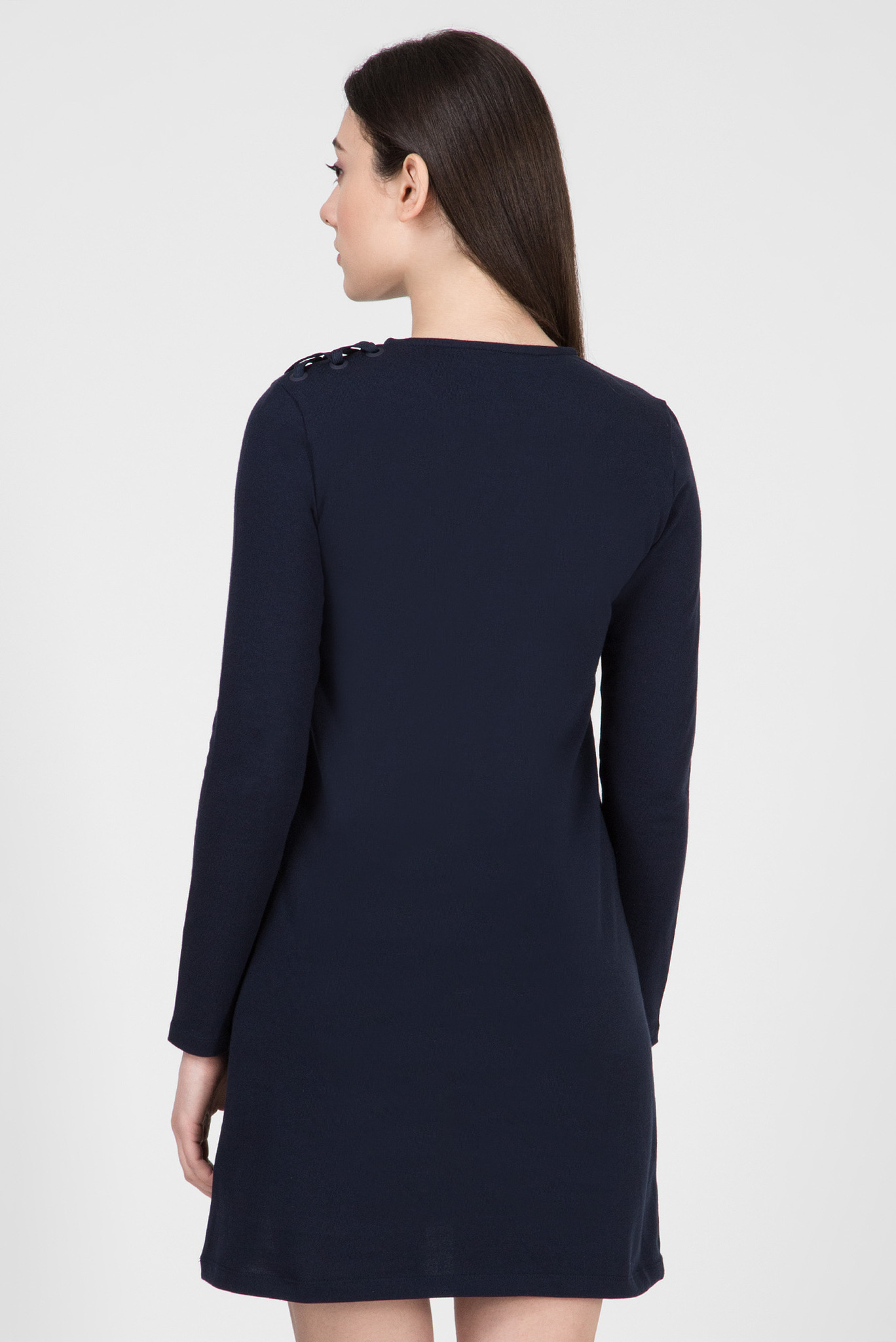Женское темно-синее платье KRISTIE 4