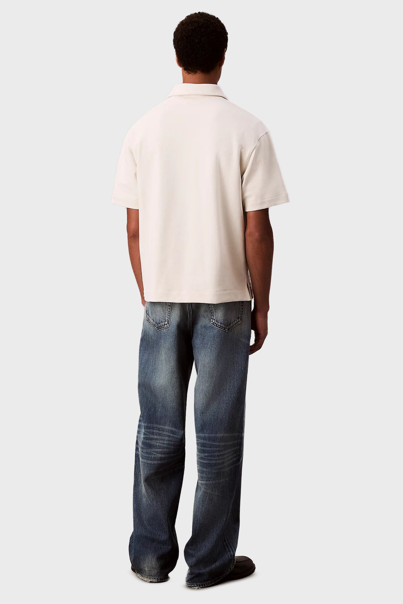 Поло/SS PREMIUM TERRY RELAXED POLOCalvin Klein Jeans Поло/SS PREMIUM TERRY RELAXED POLO 3