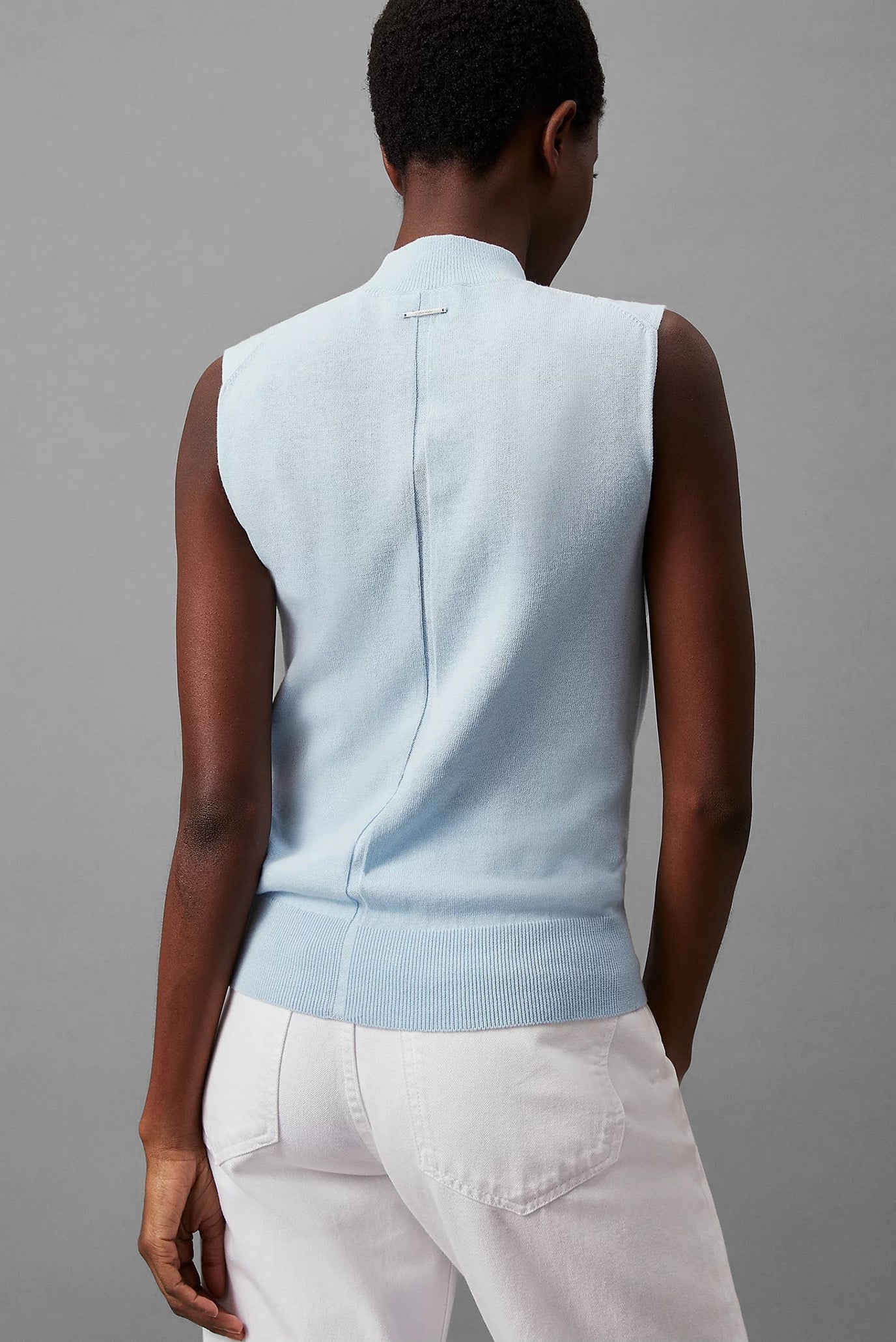 Свитер COTTON SILK SLEEVELESS SWEATER 3