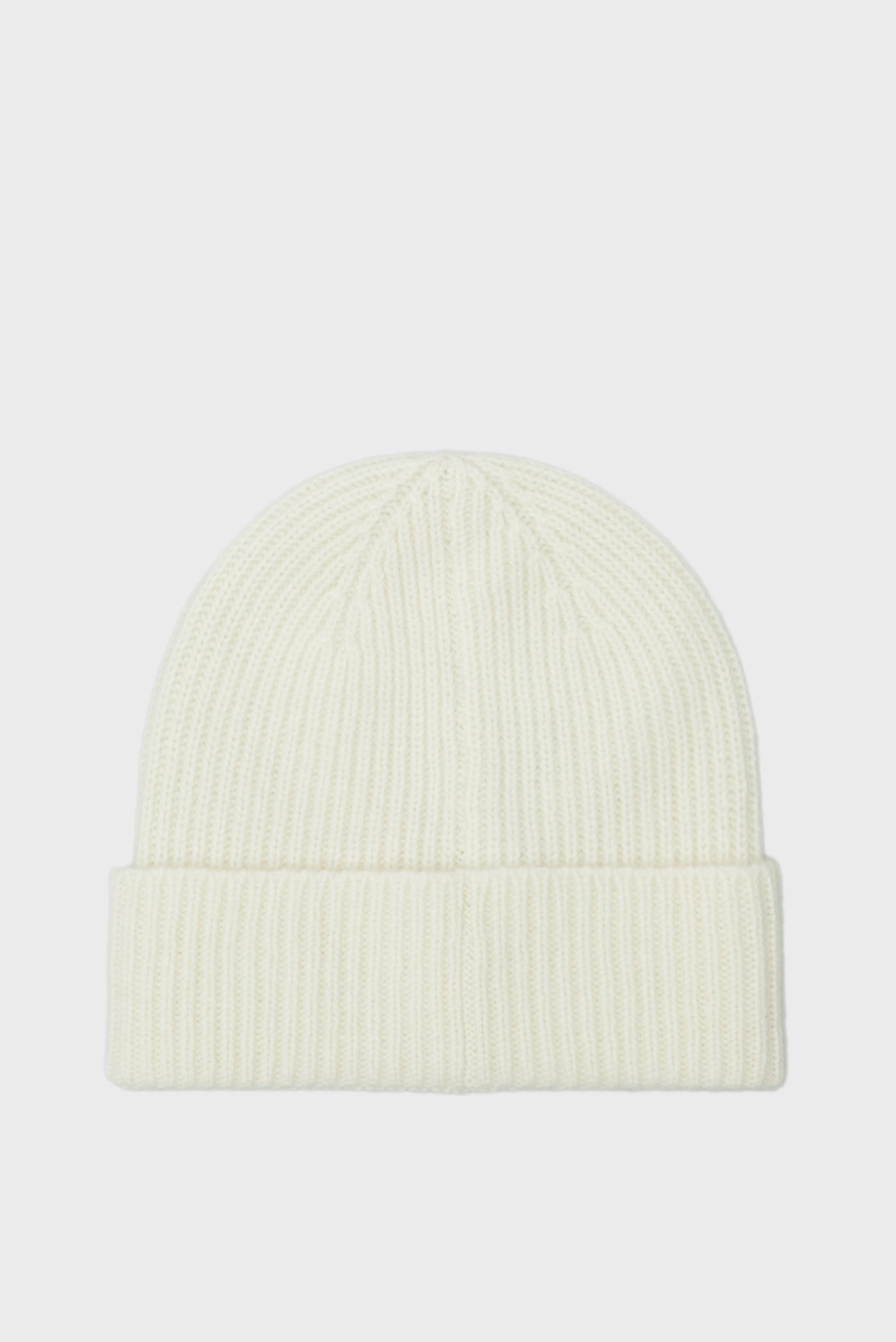 Женская белая кашемировая шапка CASHMERE CHIC 3