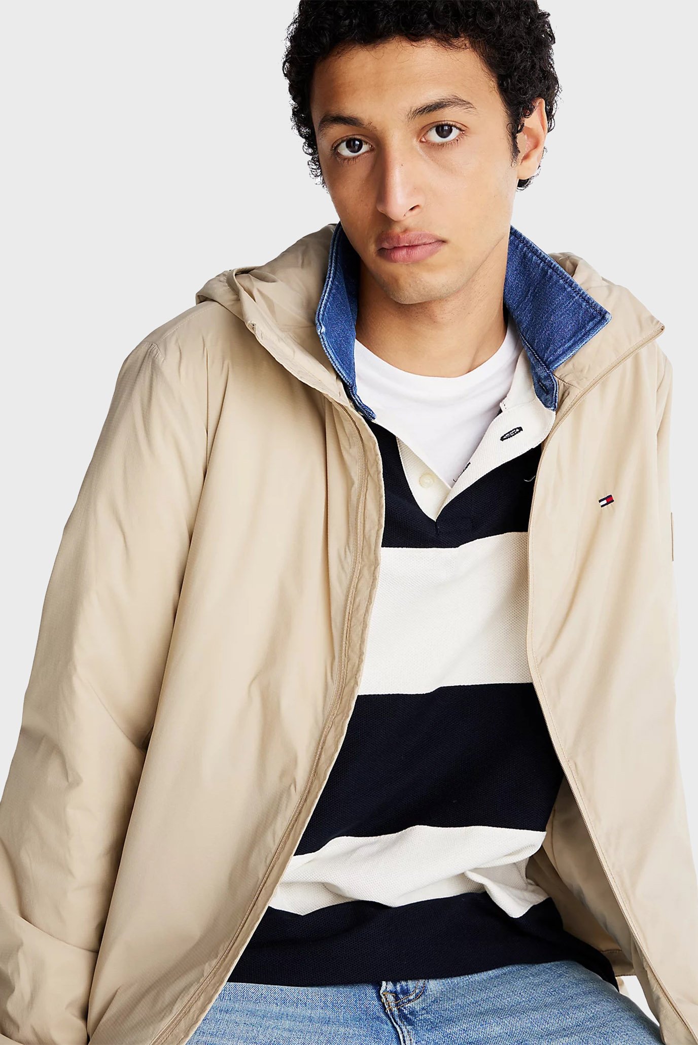 Куртка демисезонная TECH PACKABLE HOODED JACKET 4