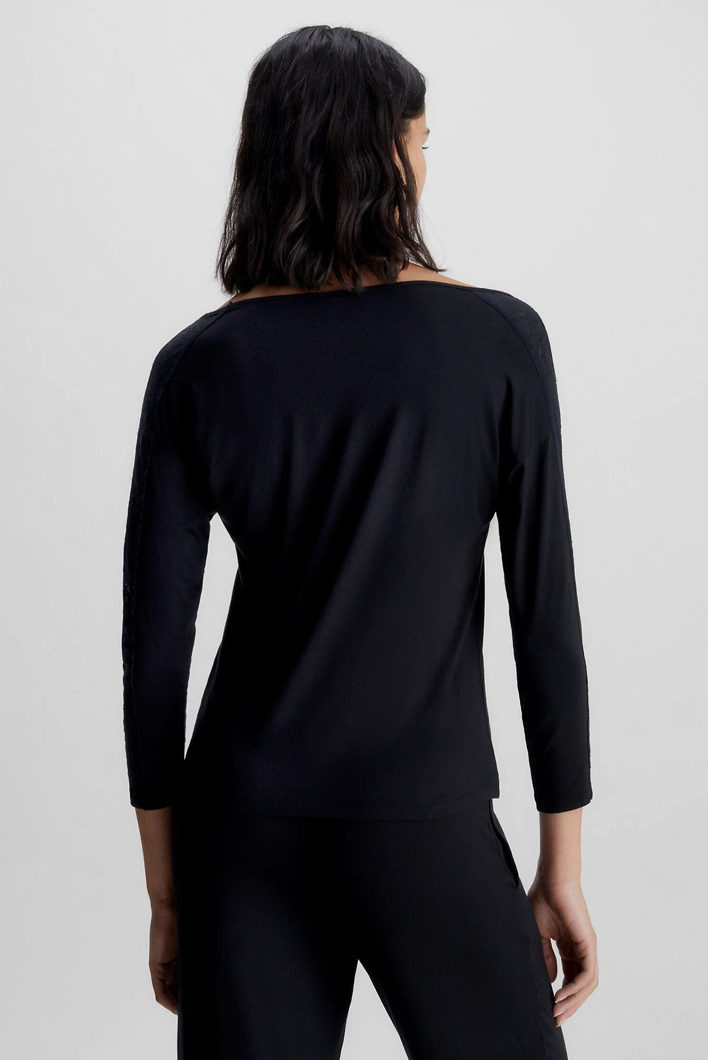 Лонгслив L S CURVE NECK 4