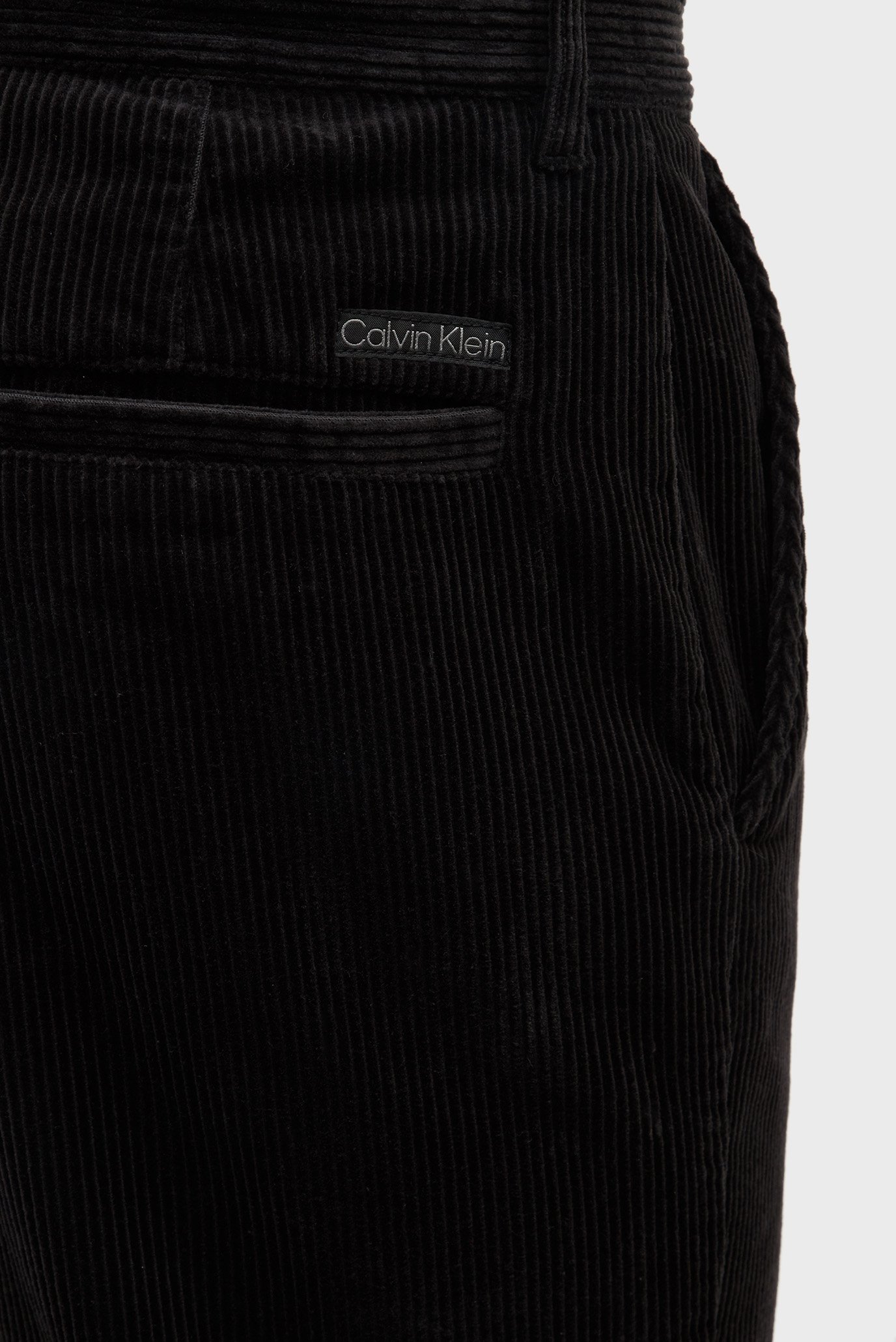 Мужские черные вельветовые брюки CORDUROY 3