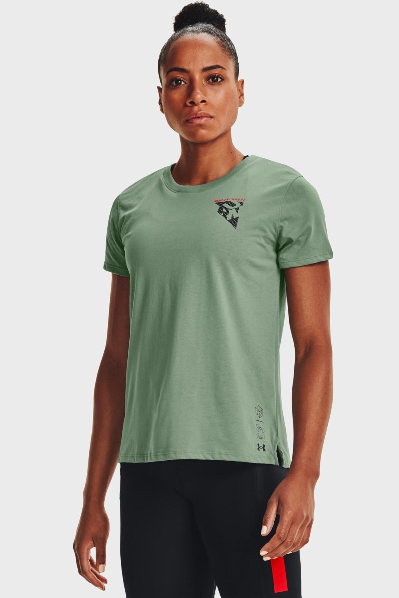 Футболка/UA Run Anywhere Short Sleeve 1