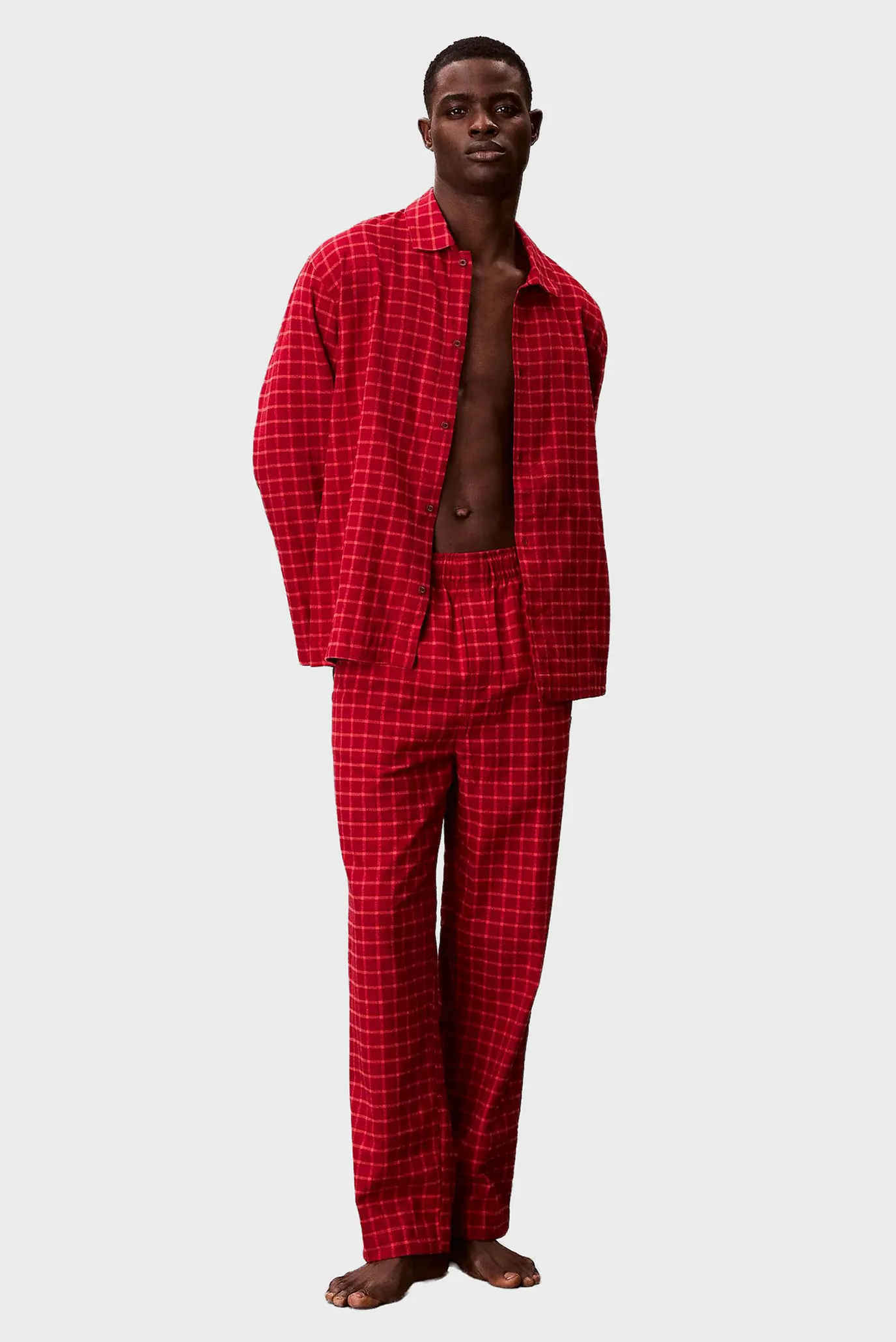 Пижама LS BUTTON DOWN PANT SET 1