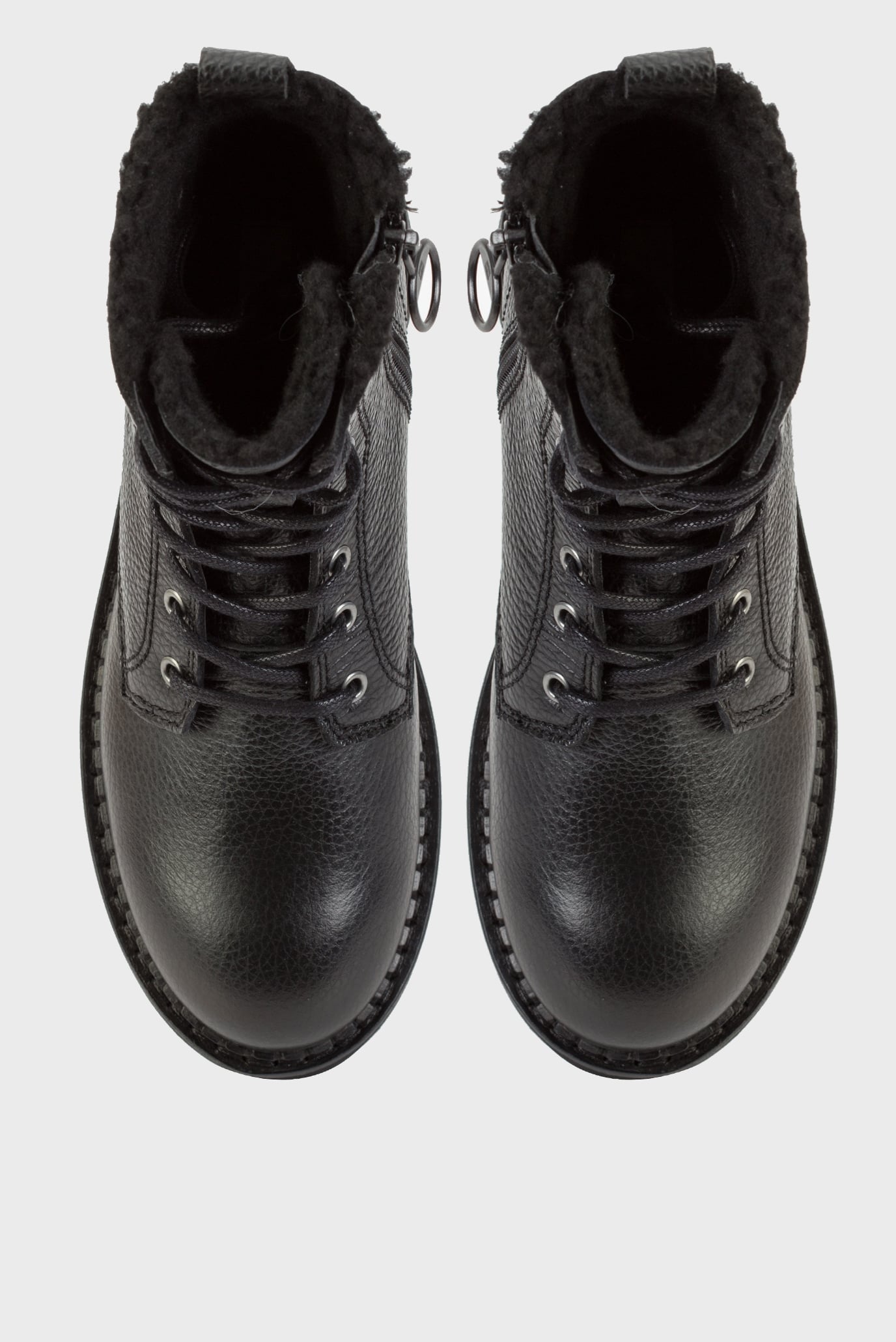 Женские черные кожаные ботинки TJW URBAN BOOT TUMBLED LTR WL 4